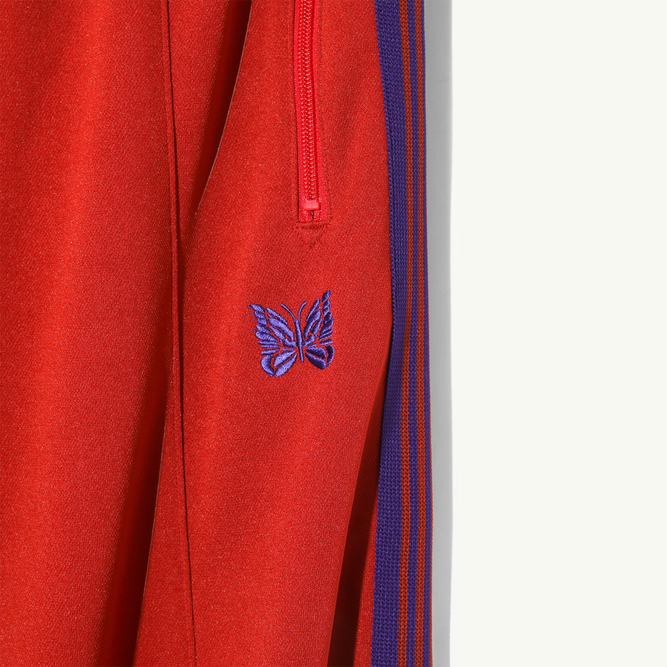 H.D. Track Pant Poly Smooth - Red