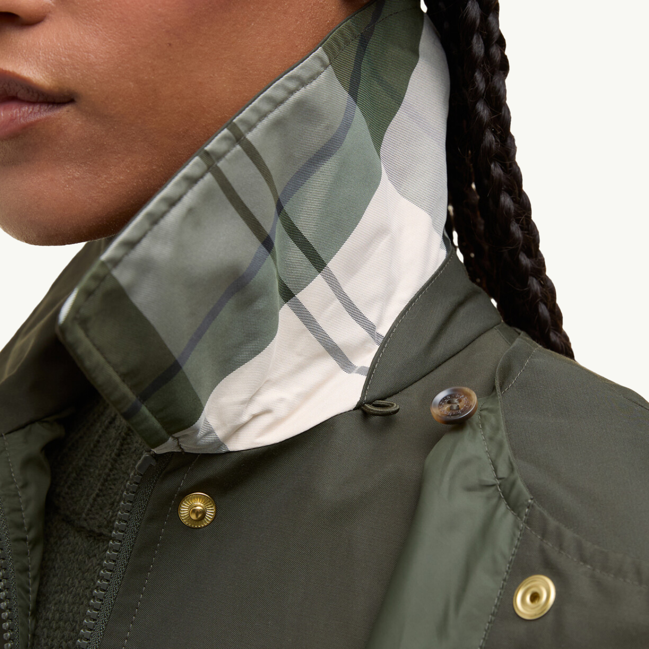 Fia Showerproof Jacket - Sage/Ancient Poplar