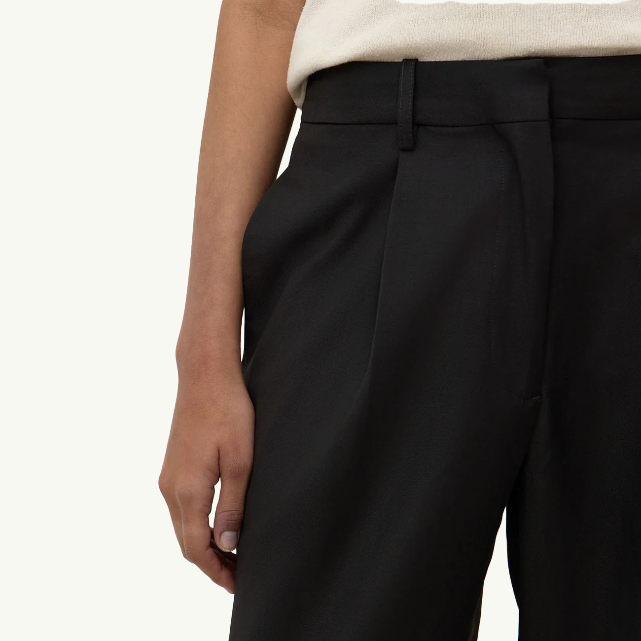 Jaina Suit Pant - Black