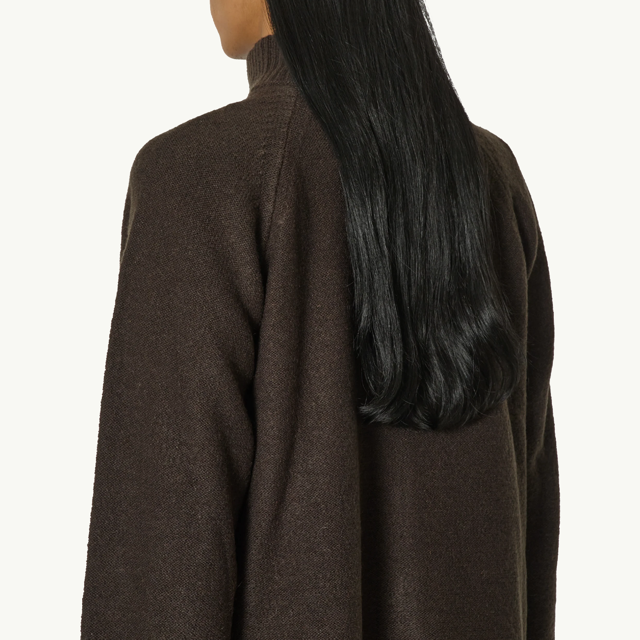 Mohair Cardigan - Brown