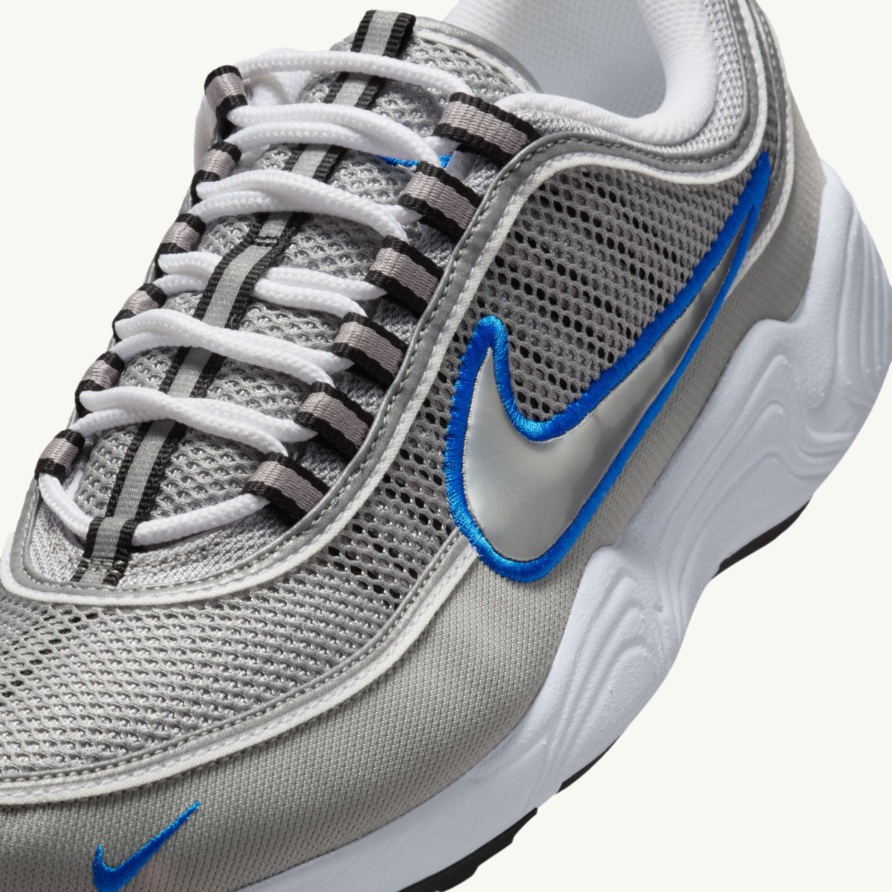 Air Zoom Spiridon SP OG 'Metallic Silver/Signal Blue'