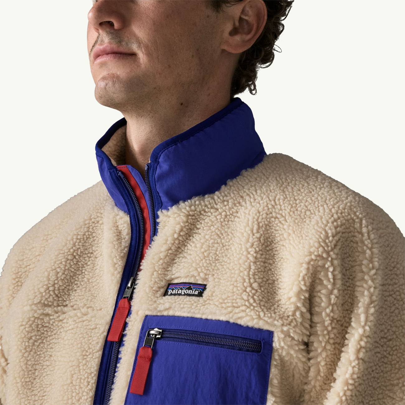 Classic Retro-X Jacket - Dark Natural/Cobalt Blue