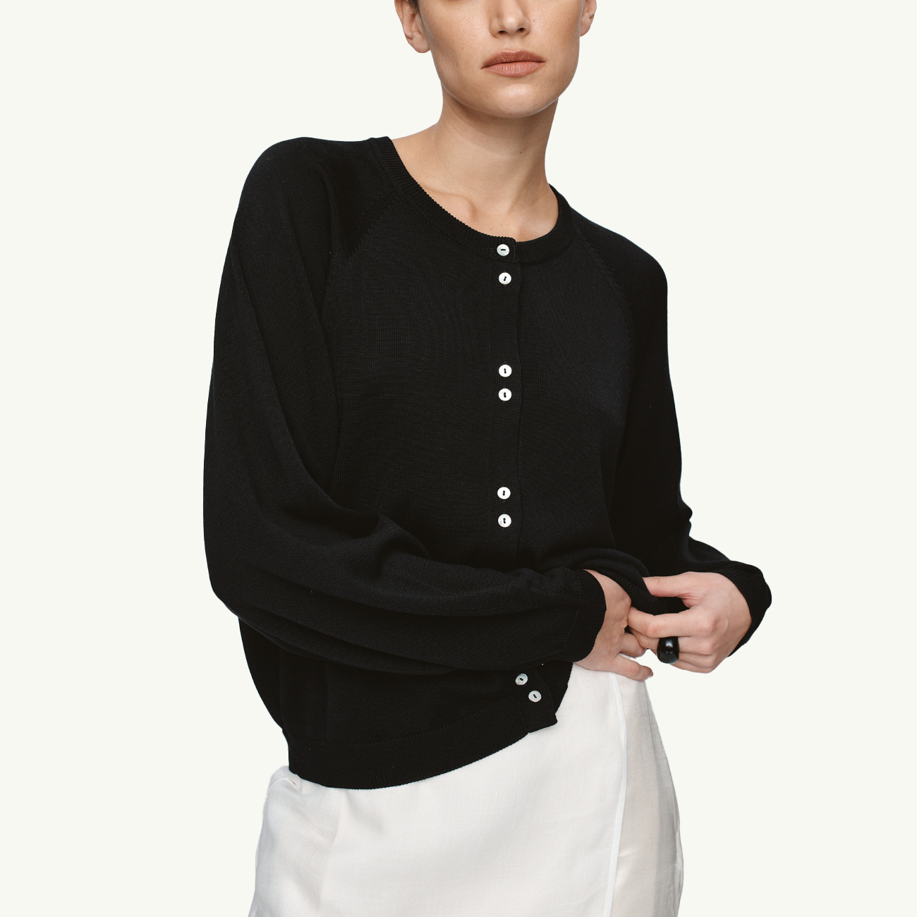 Babette Cardigan - Black