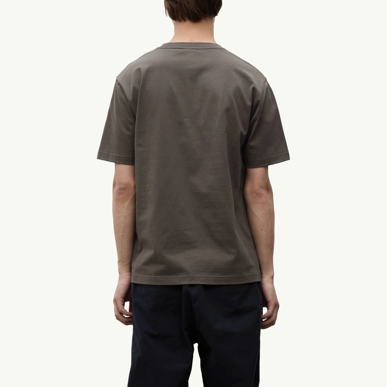 Dyrehaven Organic Logo Print T-Shirt - Beluga