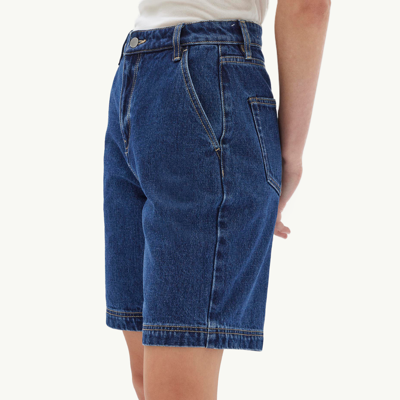 Area 51 Women s Longline Denim Short Heritage Blue