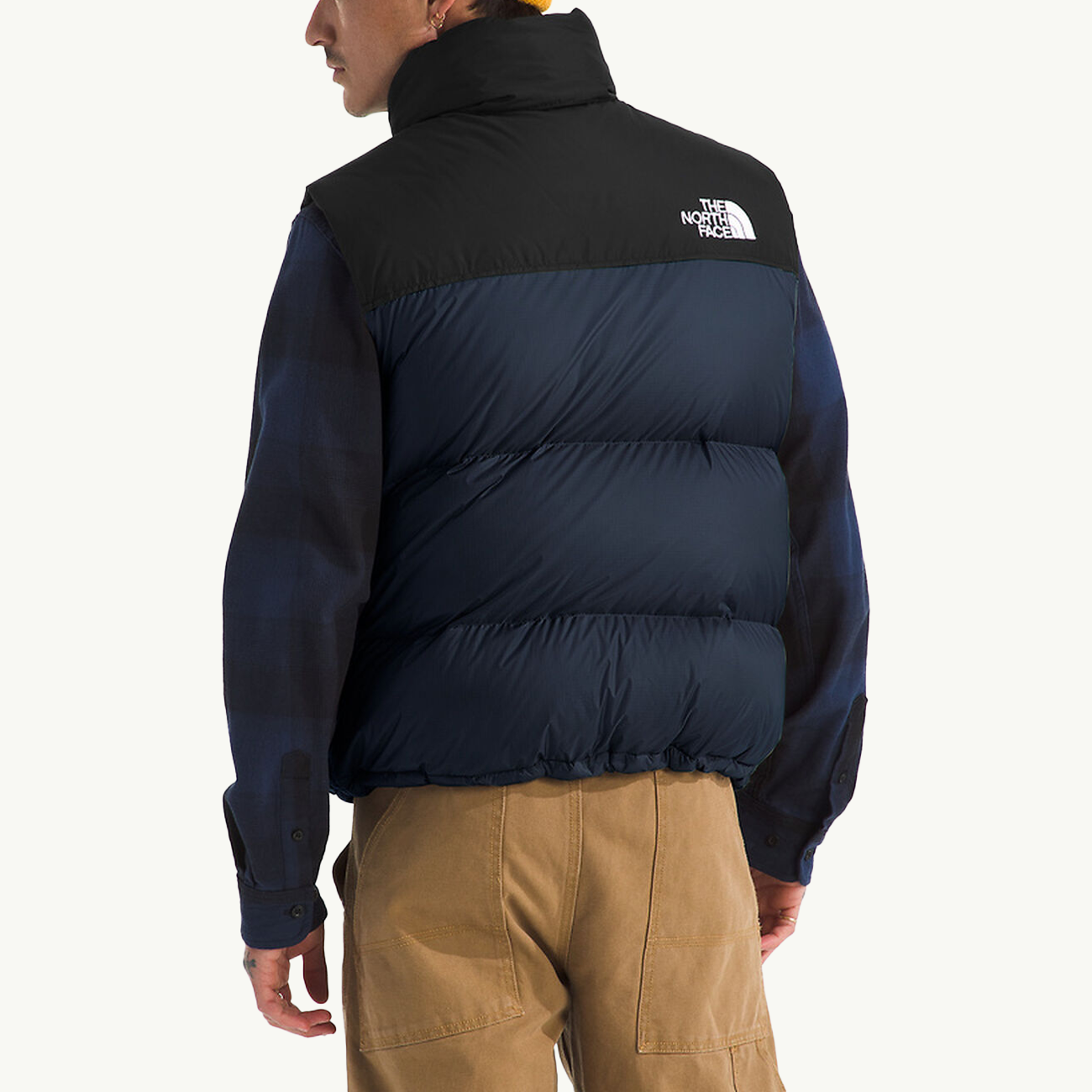 96 Retro Nuptse Vest - Summit Navy/TNF Black
