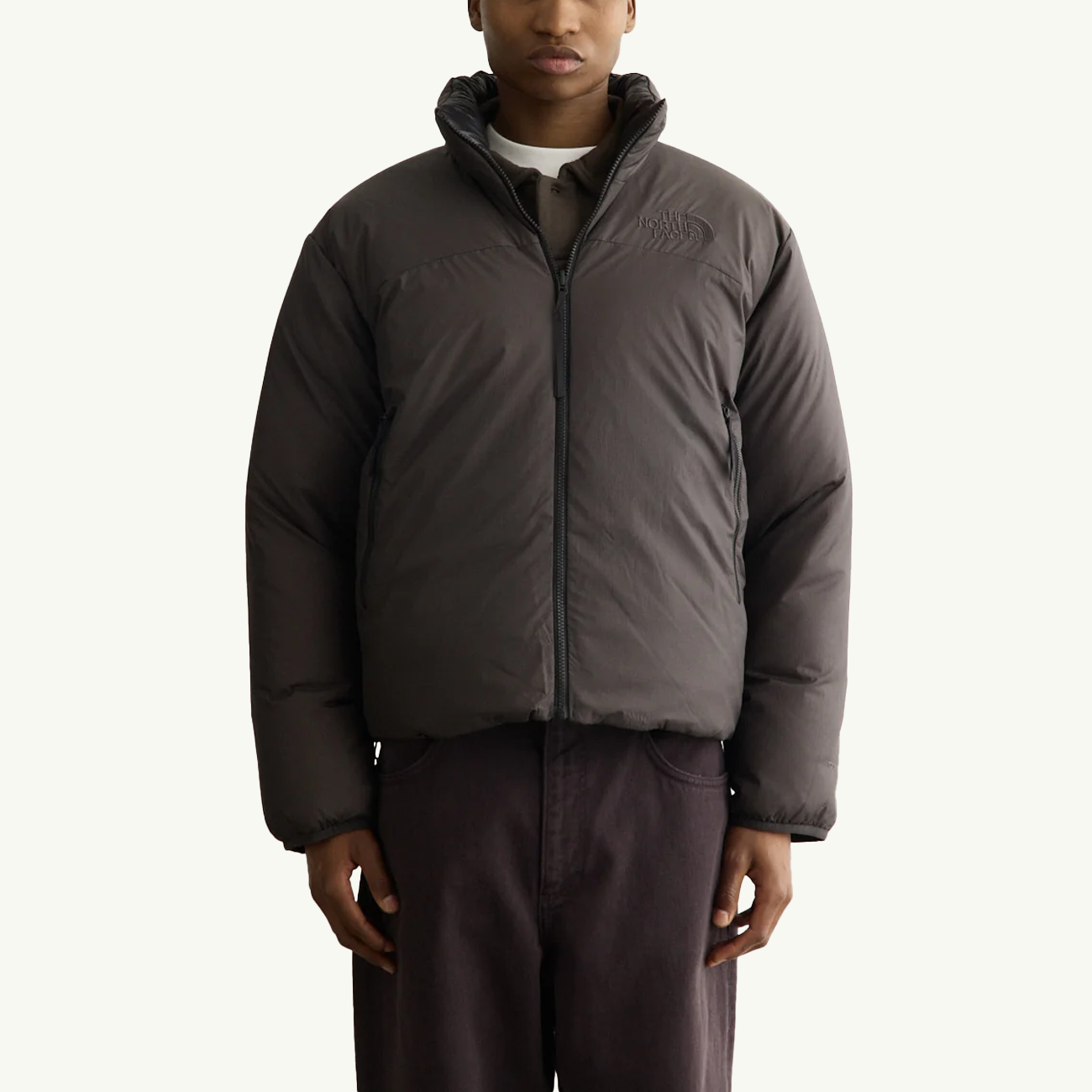 Pertex® Nuptse Reversible Jacket -Lead/TNF Black