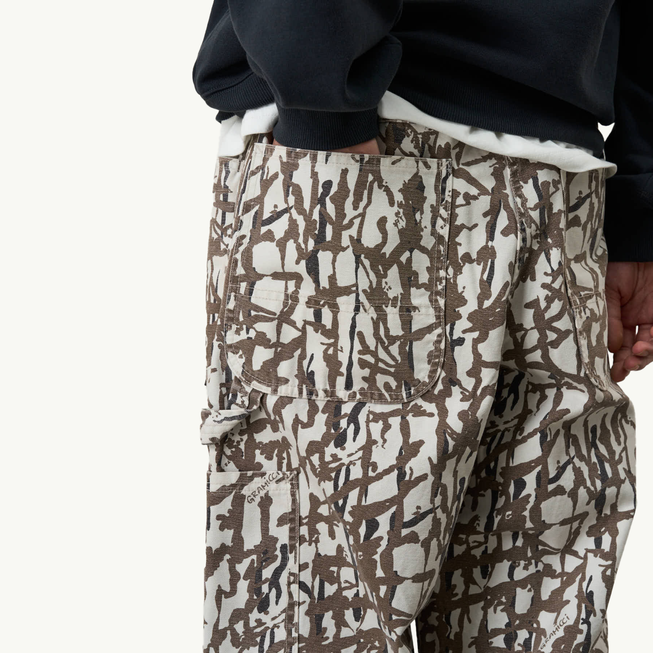 Taos Canvas Pant - Grey Reed