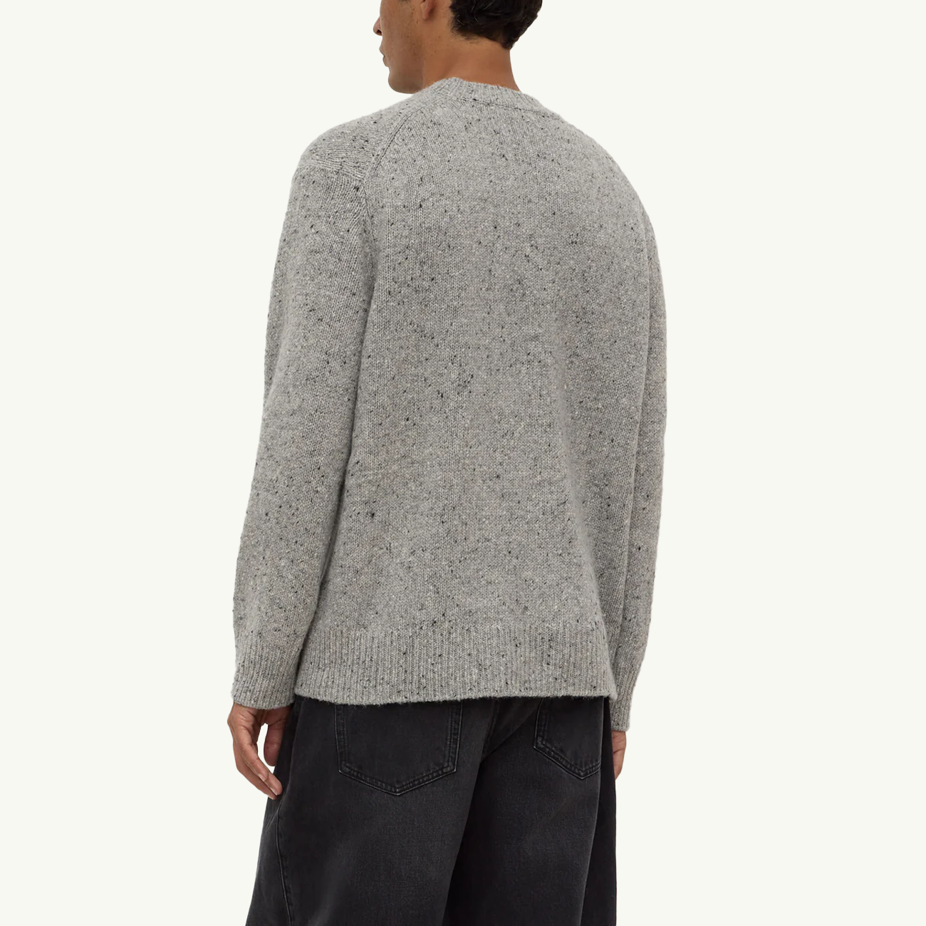 Lief Wool Blend Knit - Grey Marle