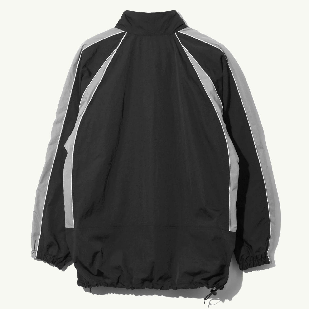 Warm-Up Nylon Tussah Jacket - Black