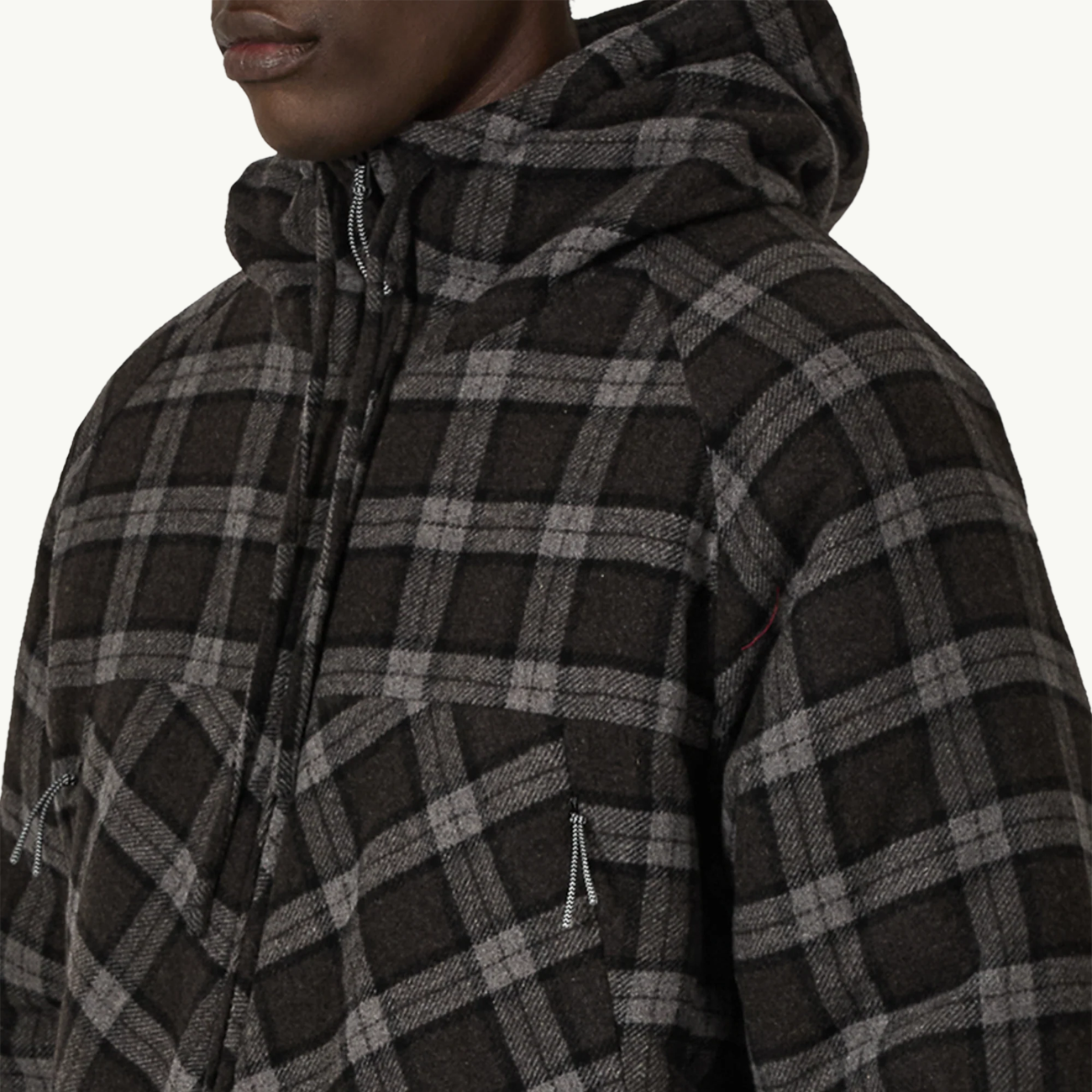 Logger Wool Primaloft Checked Jacket - Anthracite