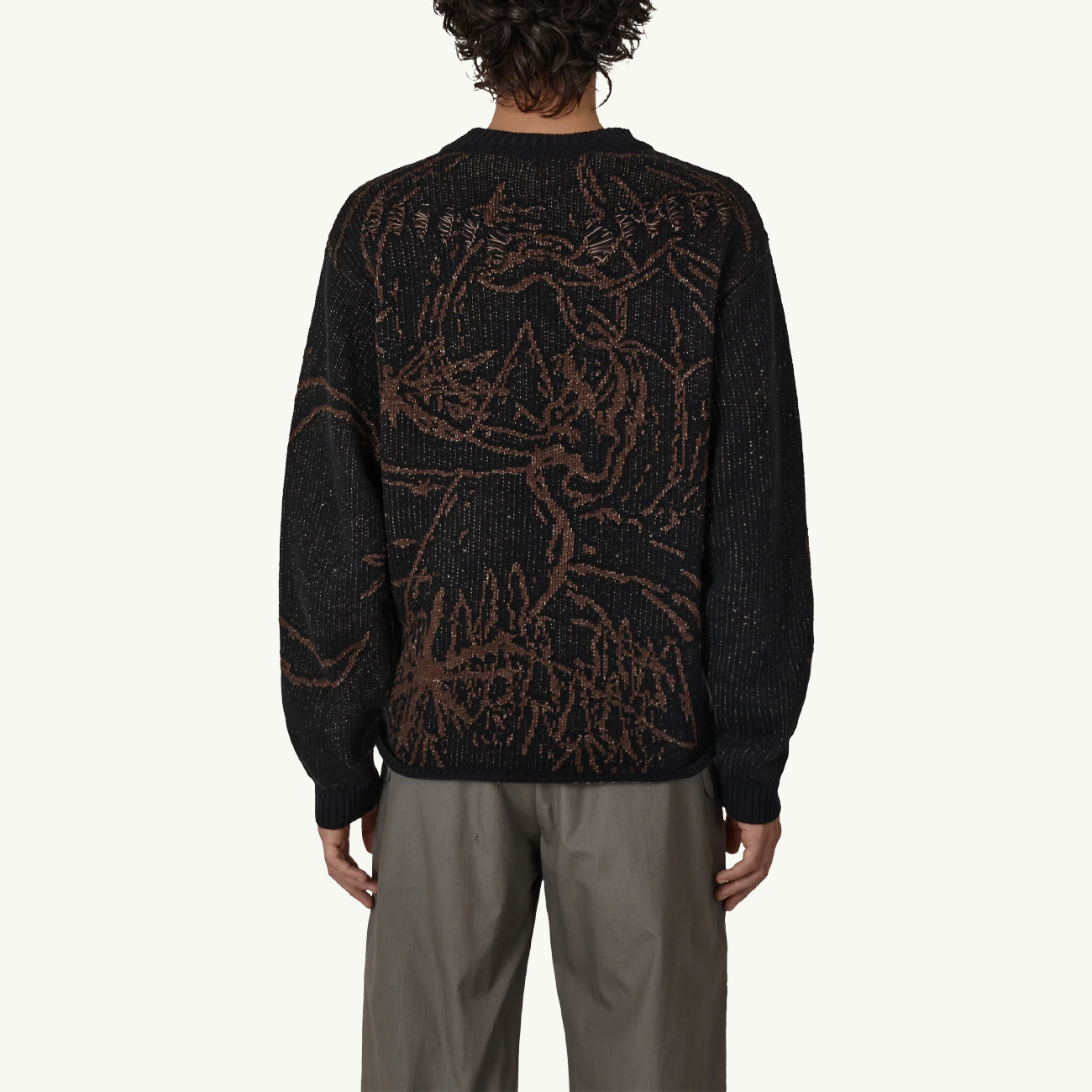 Ryli Cotton Knit Crewneck - Black