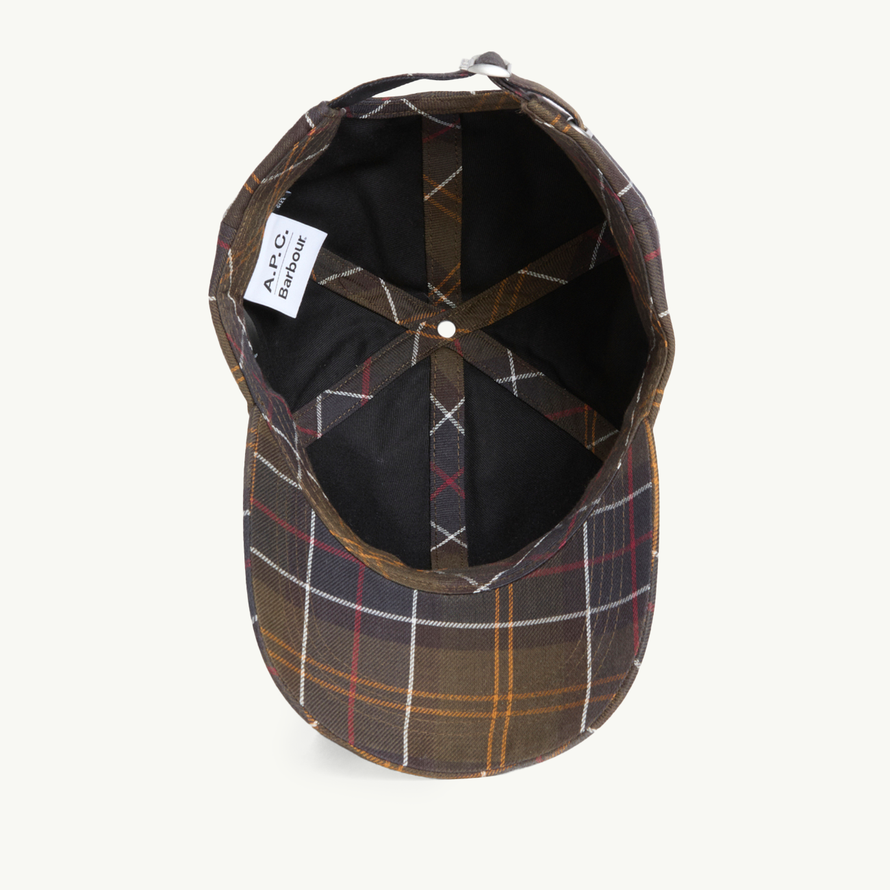 Barbour x A.P.C. Tartan Cap - Classic Tartan