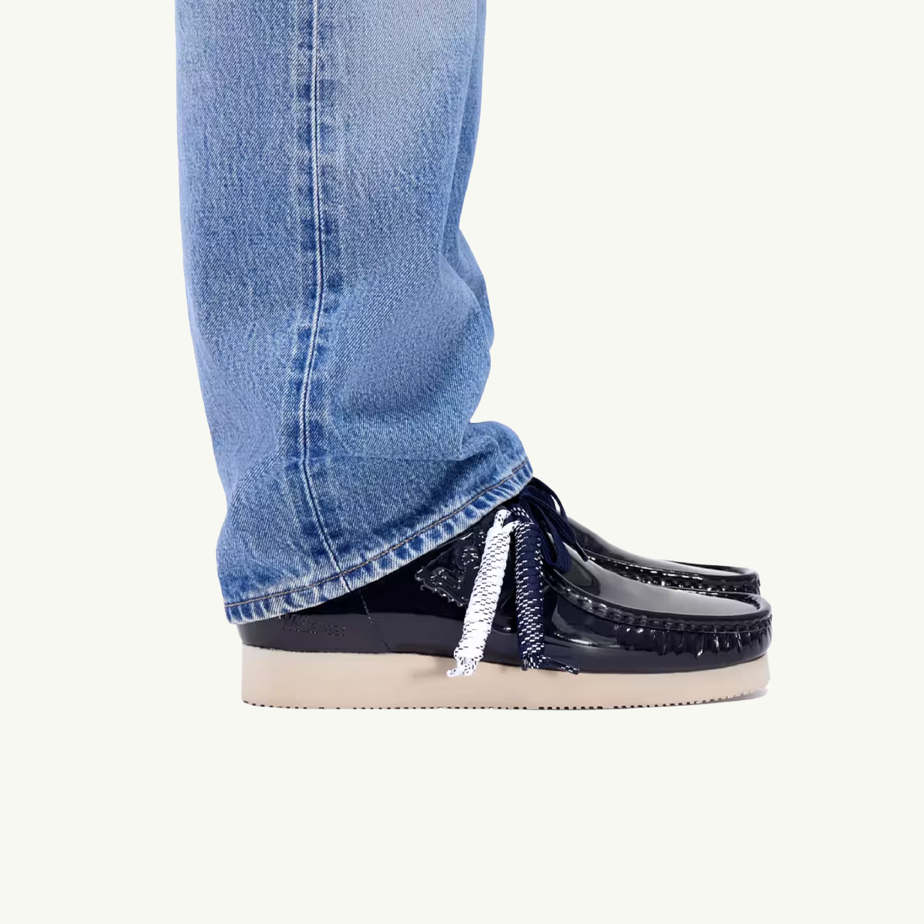 Wallabee 2604 - Navy Patent
