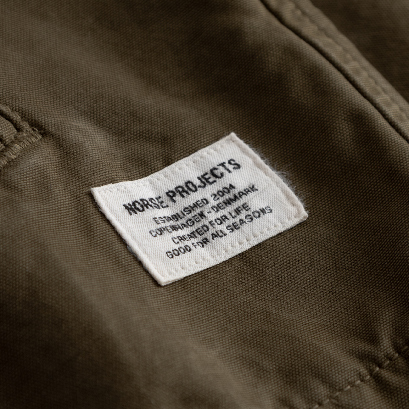 Raabjerg Canvas Jacket - Olive Night
