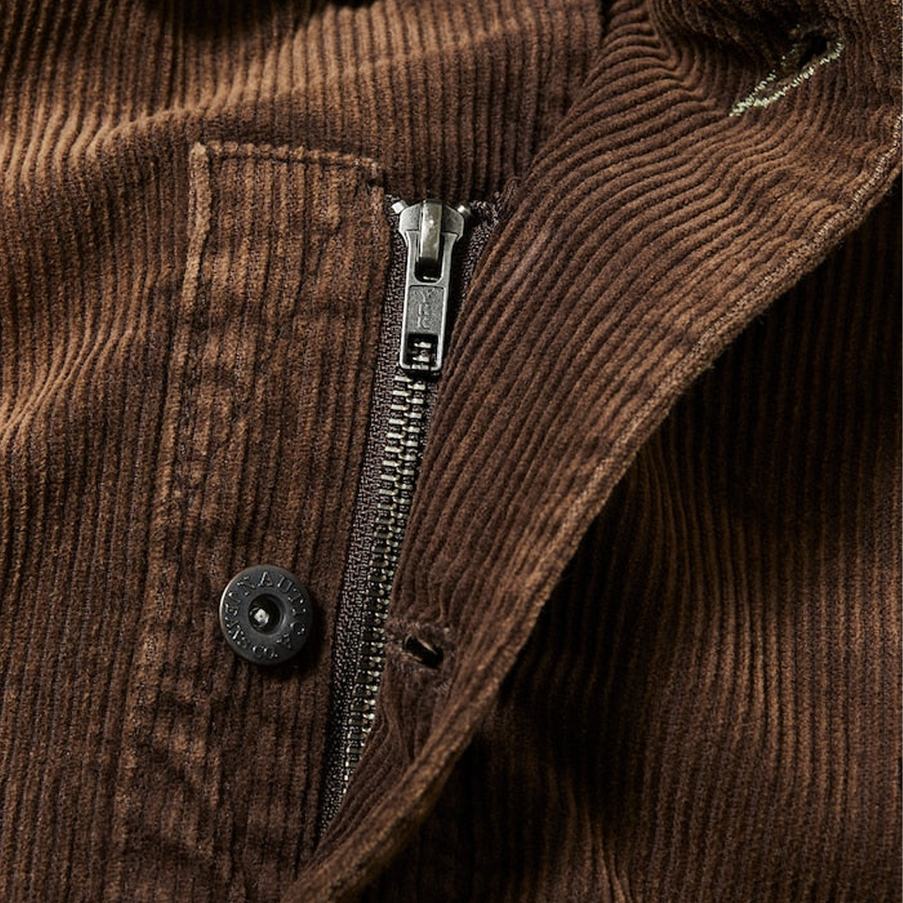 Padding Cord Jacket - Brown
