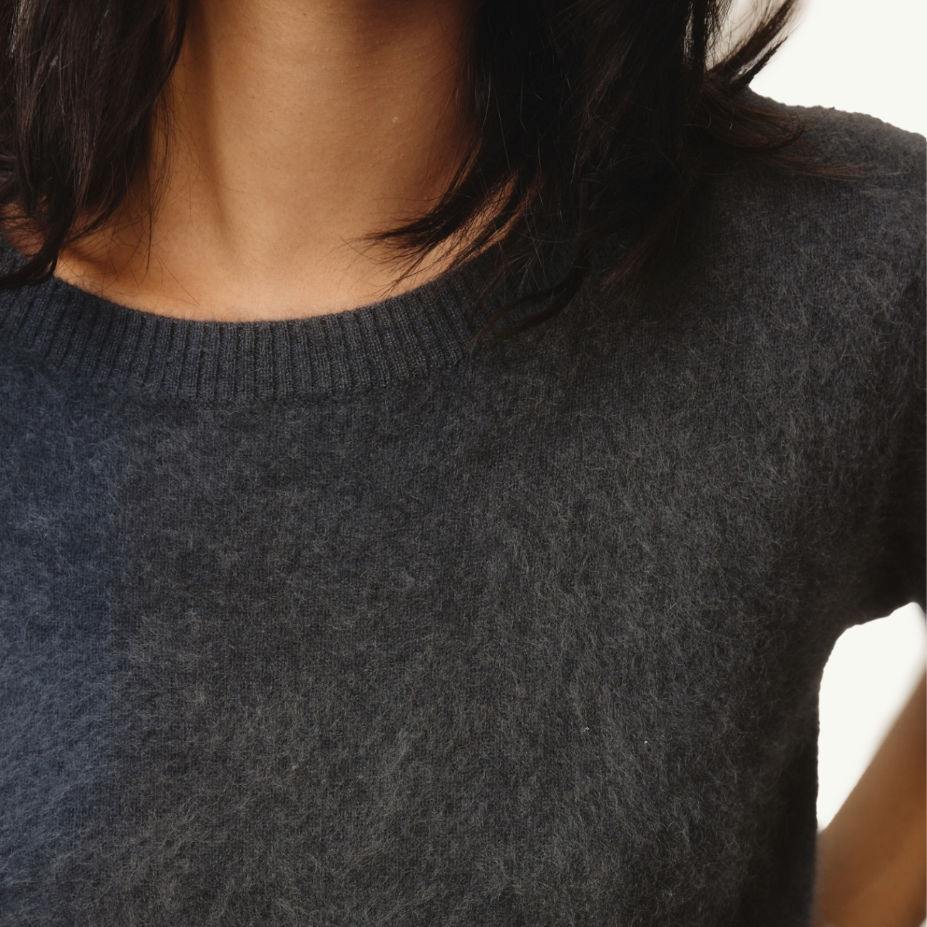 Hera Cashmere Top - Starling