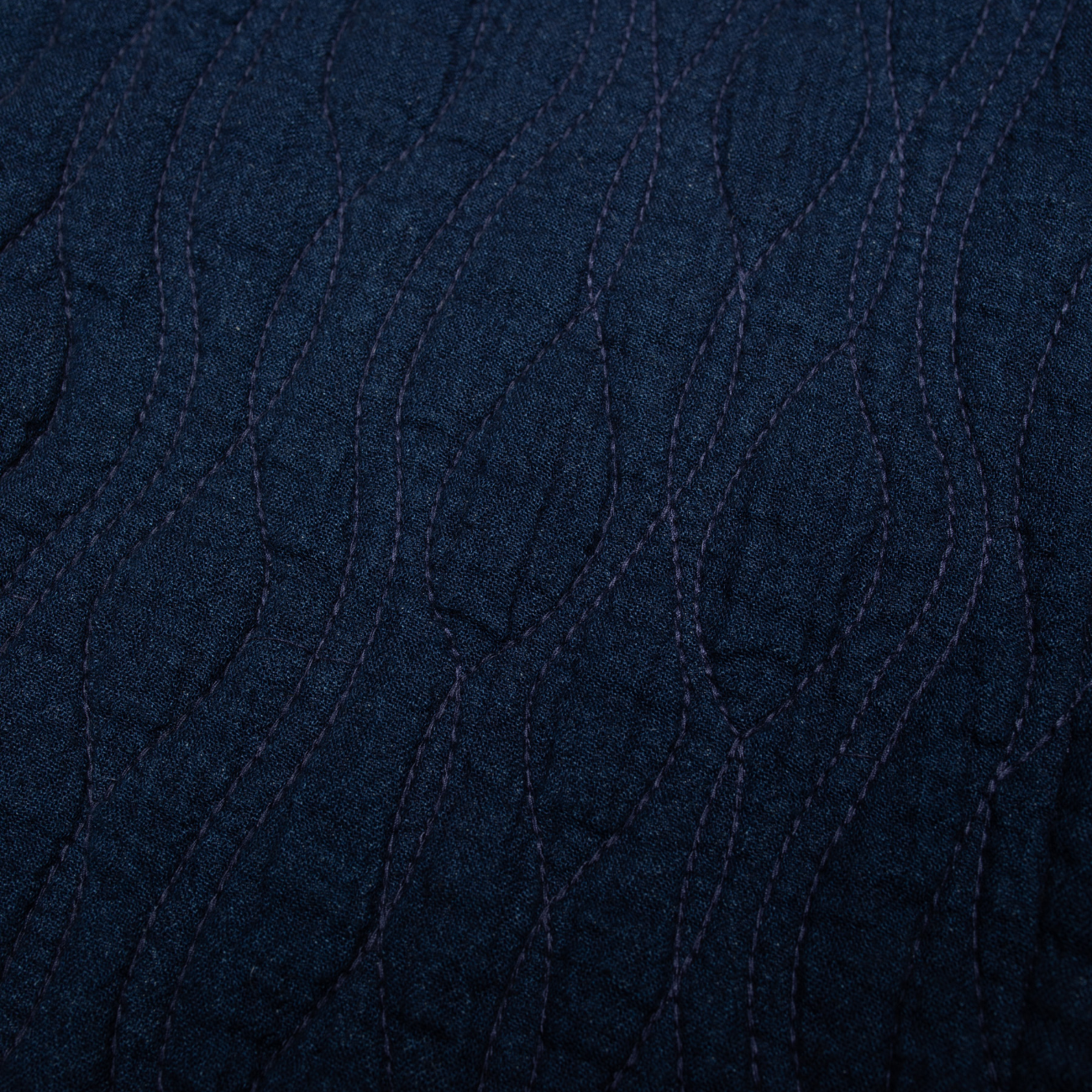 Sandra Jacket Indigo Quilt - Blue