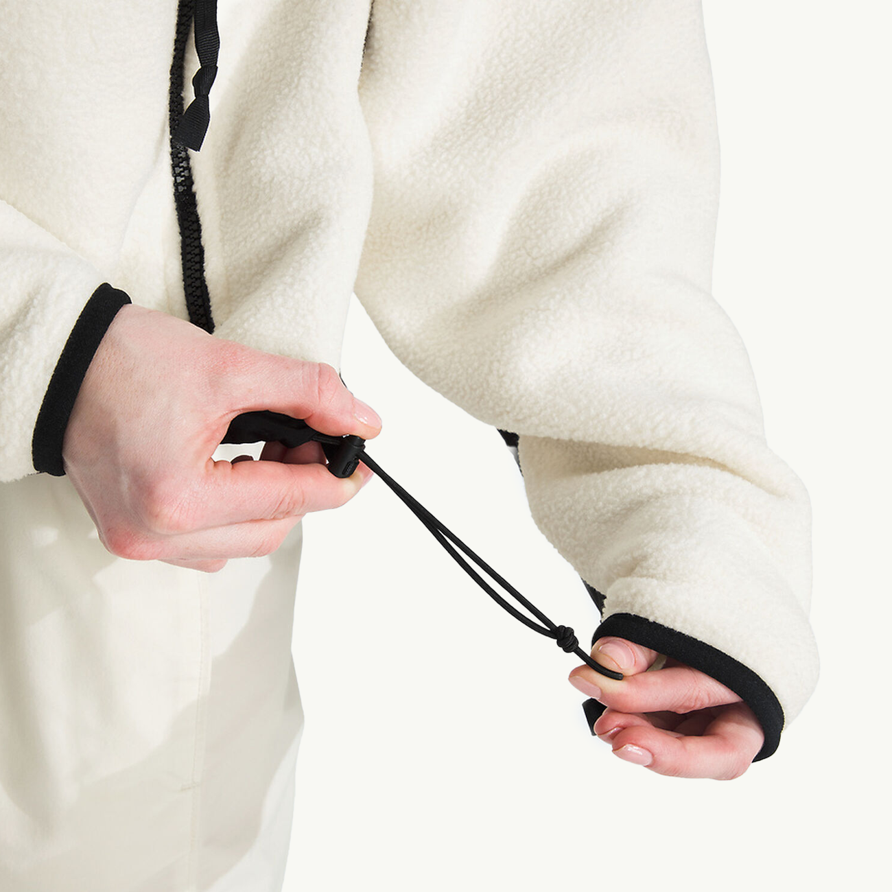 Women's Retro Denali Jacket - White Dune