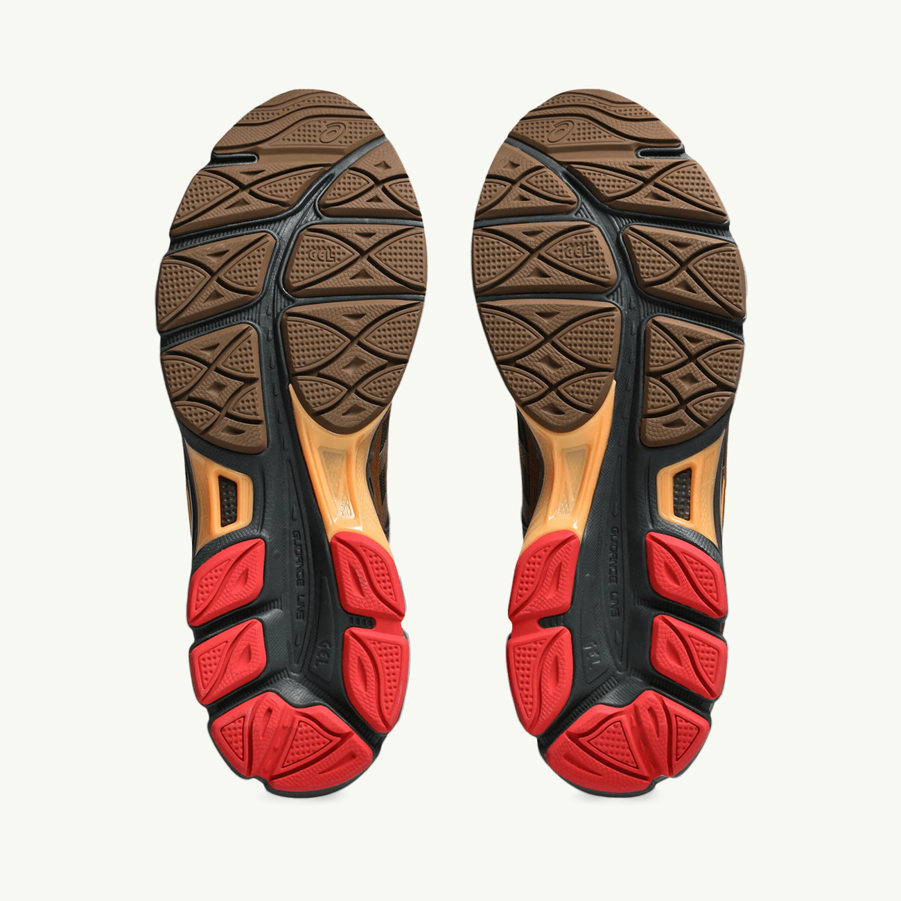 US8-S Gel-SJ33 - Black Coffee/Orange Lily