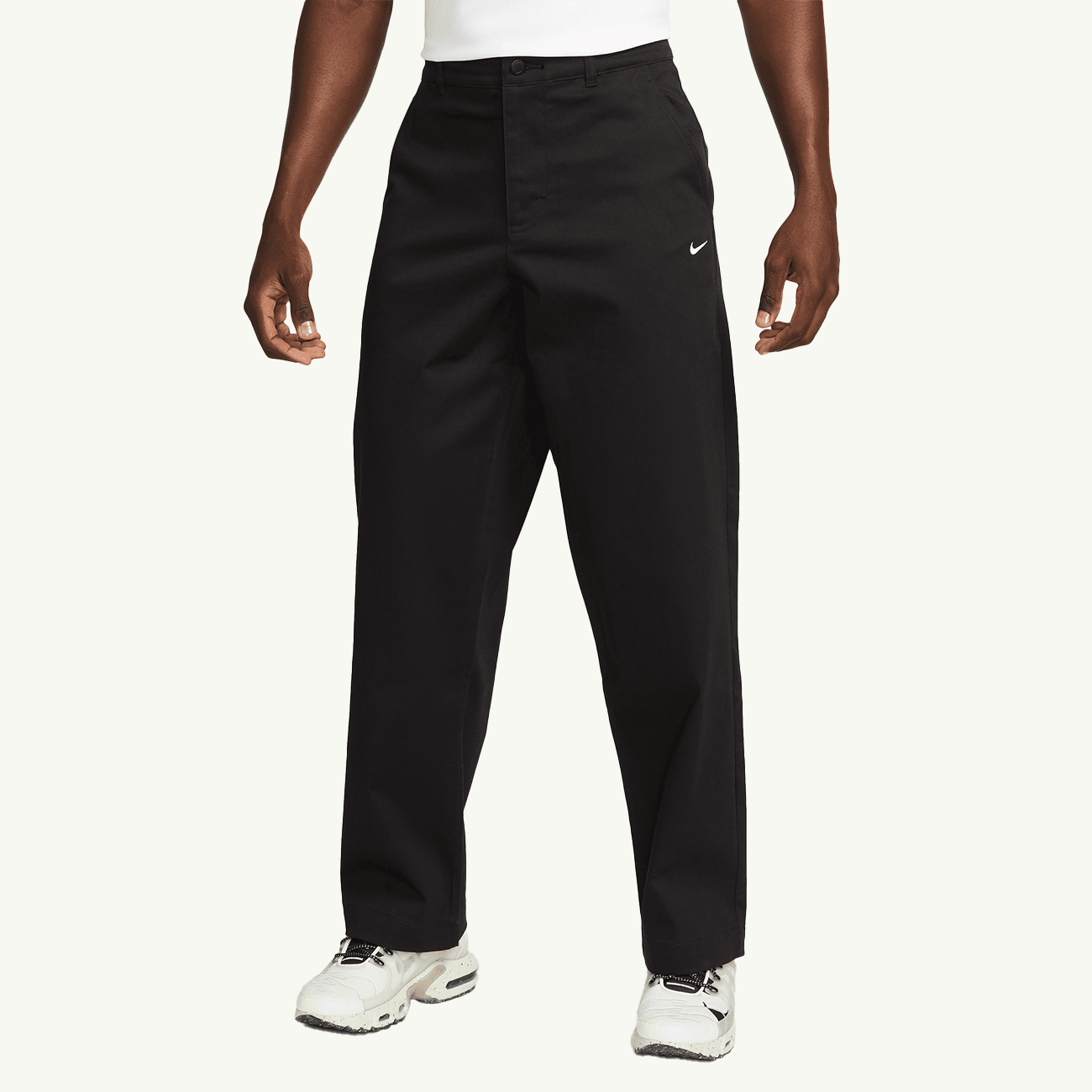 Nike Life Unlined Cotton Chino Pant - Black