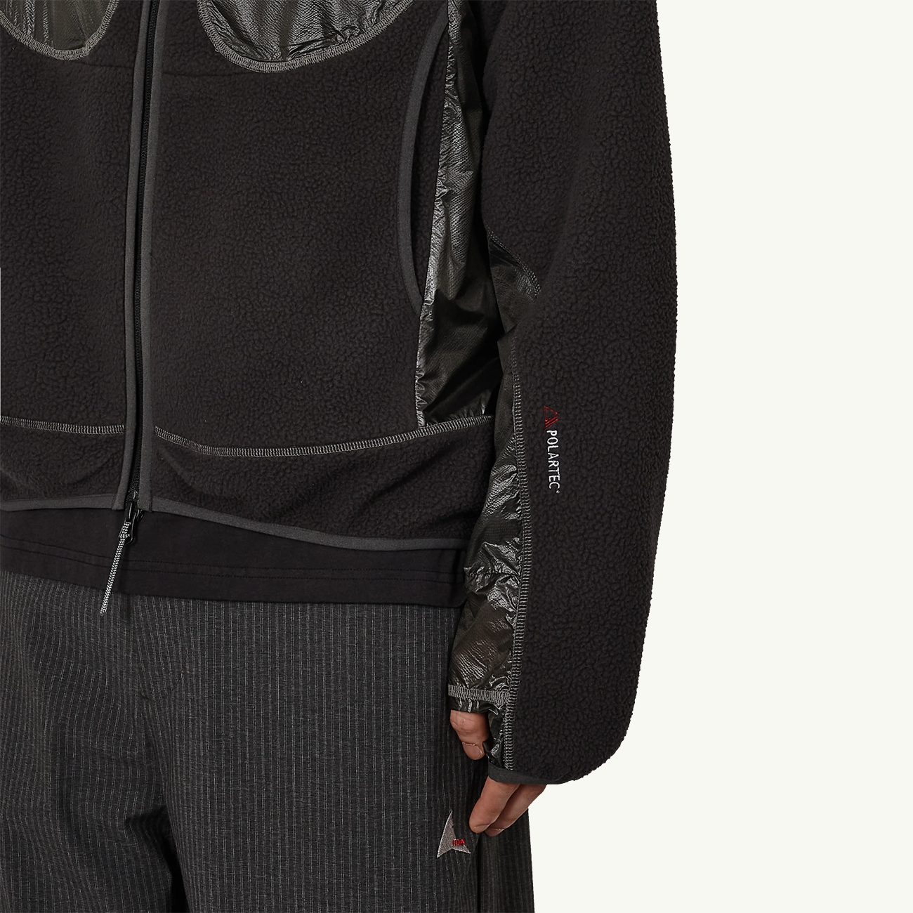 Ocular Polartec Thermal Pro Zip Up Hoodie - Black