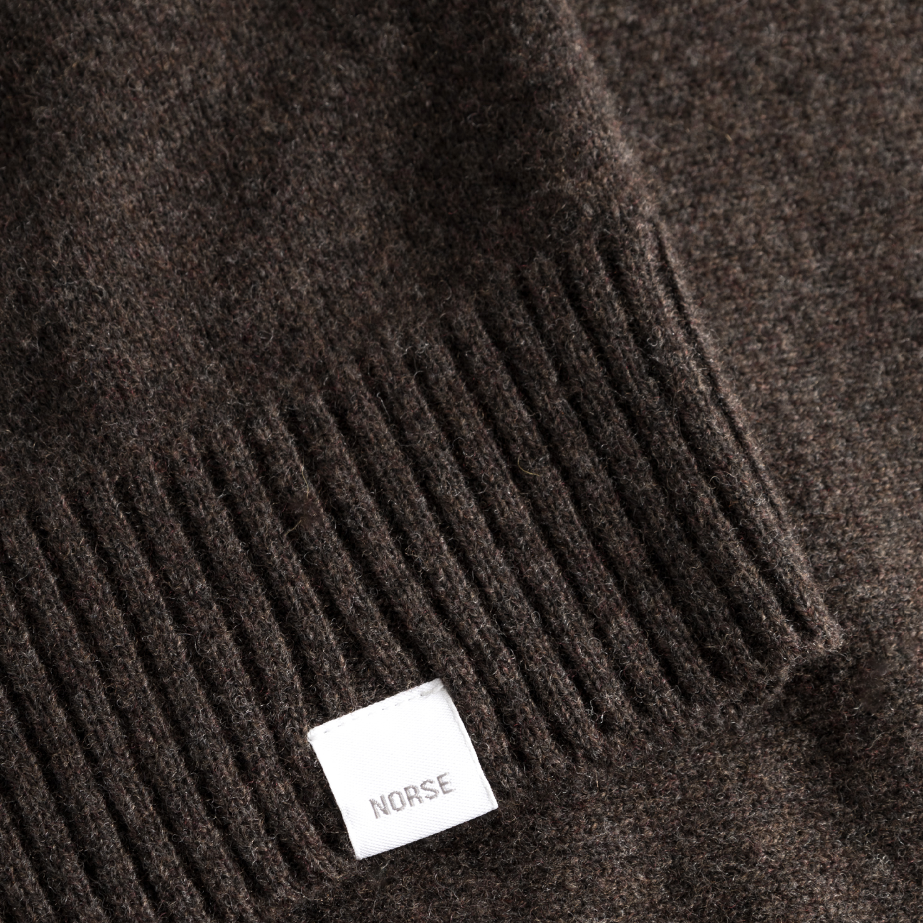 Norse Standard Merino Lambswool Sweater - Heathland Brown