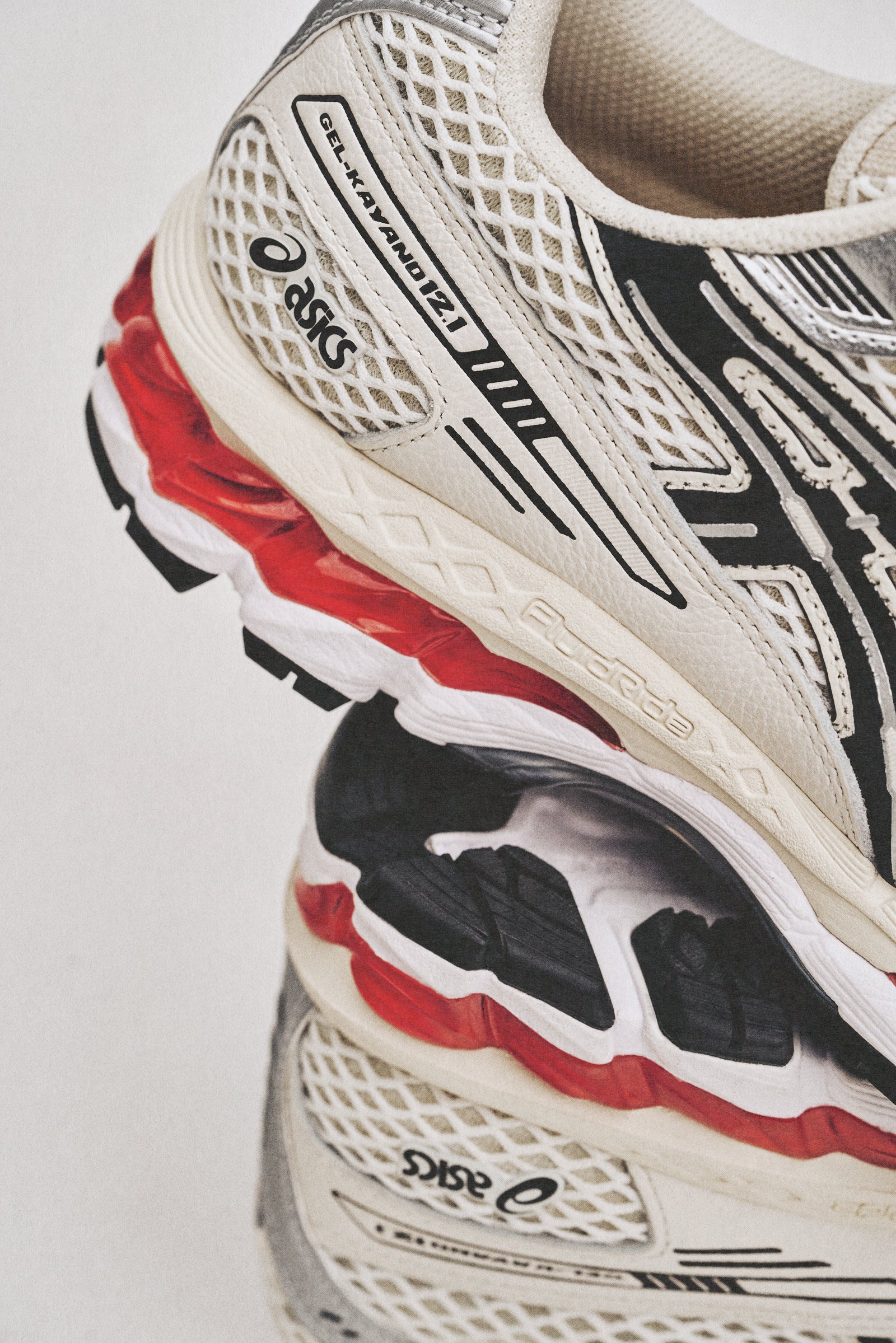 Lapstone & Hammer x Gel-Kayano 12.1 - Cream/Pure Silver