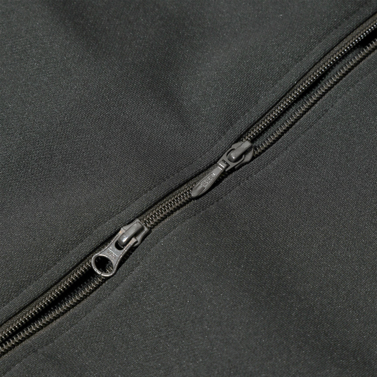 Women's Track Jacket Poly Smooth - Charcoal