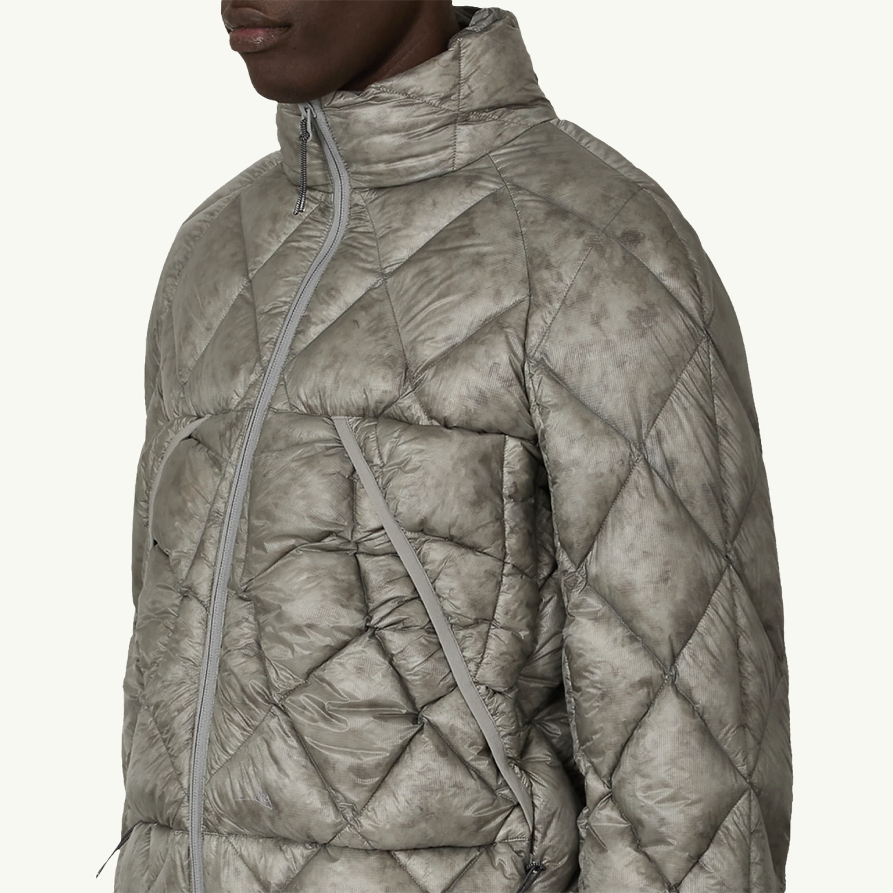 Nuna 800 Fill Power Hooded Down Jacket - Silver