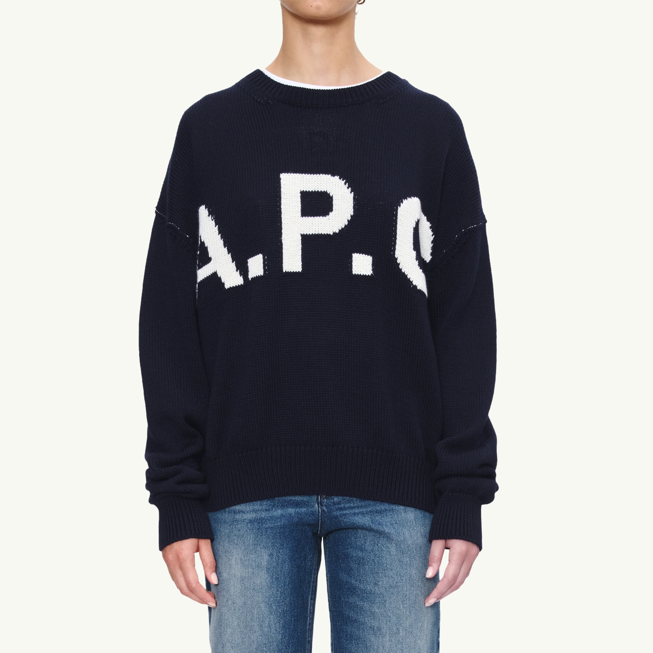 Logo Sweater - Dark Navy