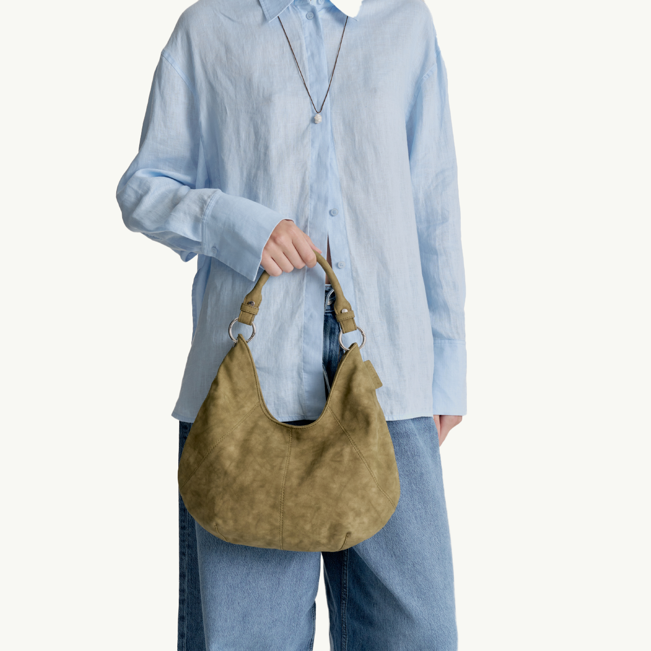 Mischa Shoulder Bag - Moss