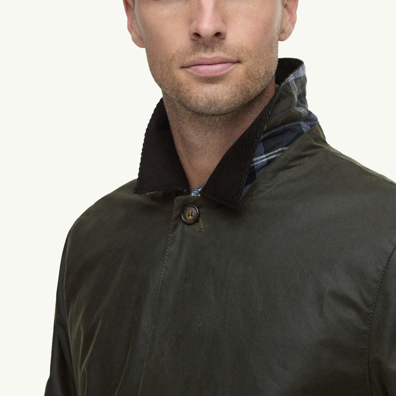 Short Lorden Wax Mac - Olive