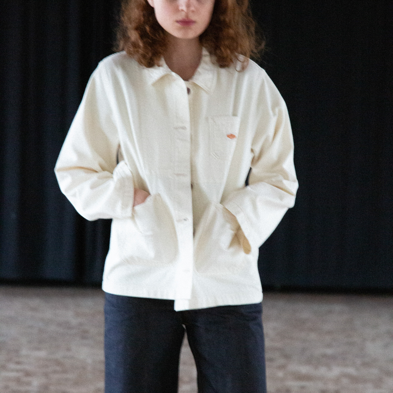 Ada Workwear Jacket - Ivory