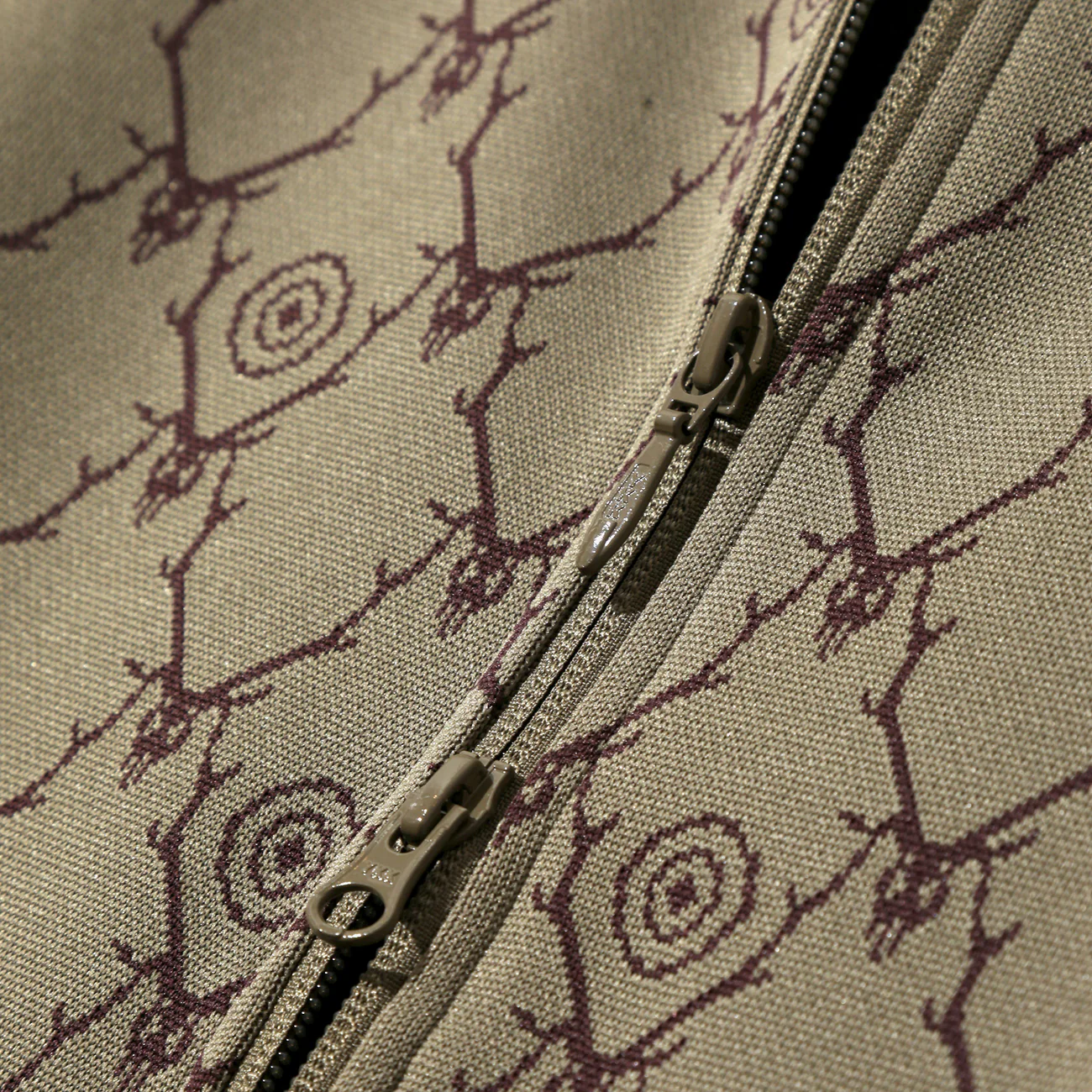 Trainer Jacket Poly Jacquard - Khaki