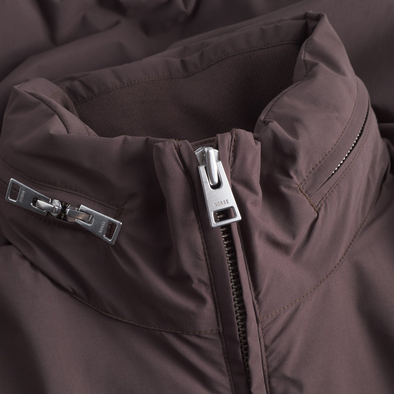 Kastrup Gore-Tex Windstopper Bomber Jacket - Seal Brown