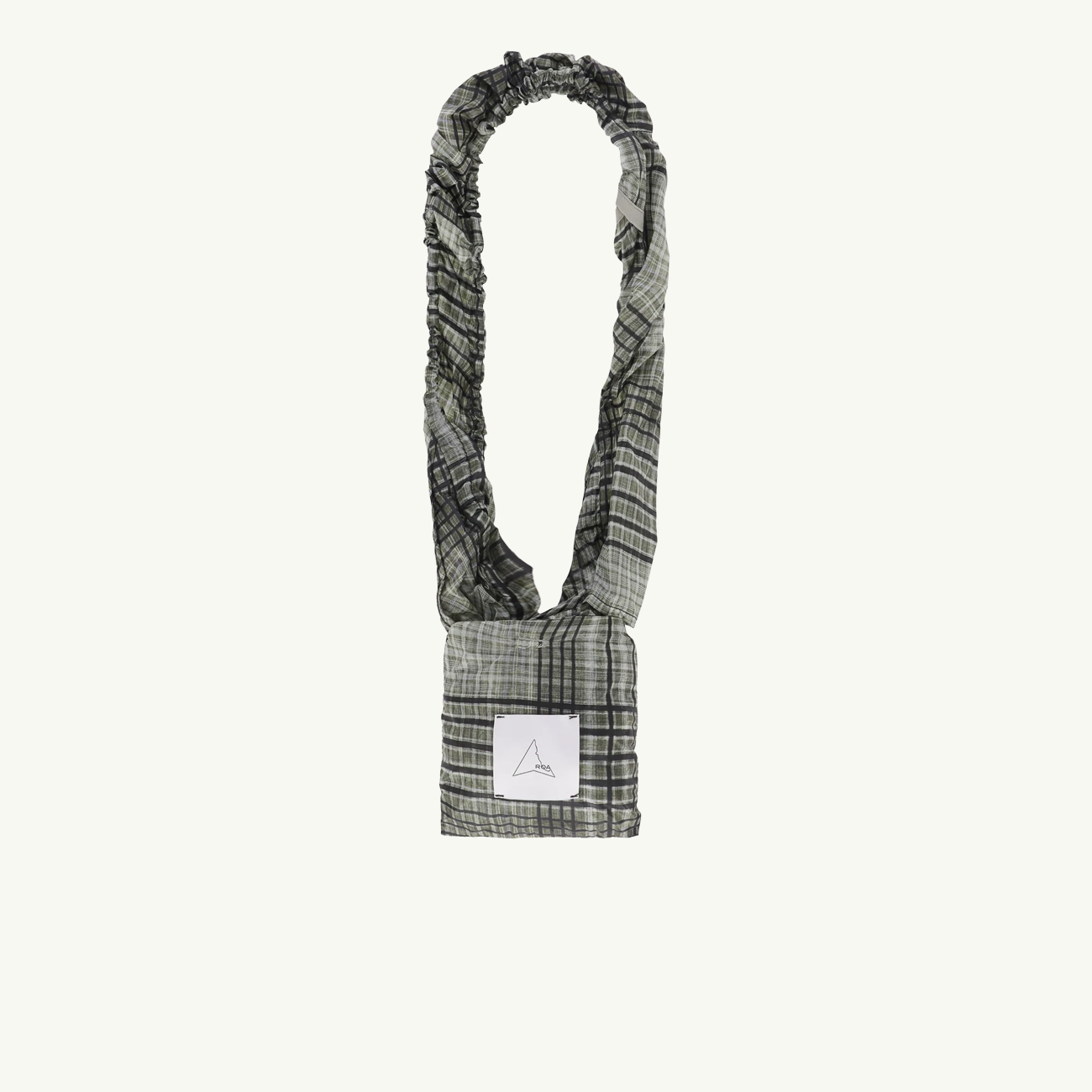 Laki Packable Knot Bag - Black/Green