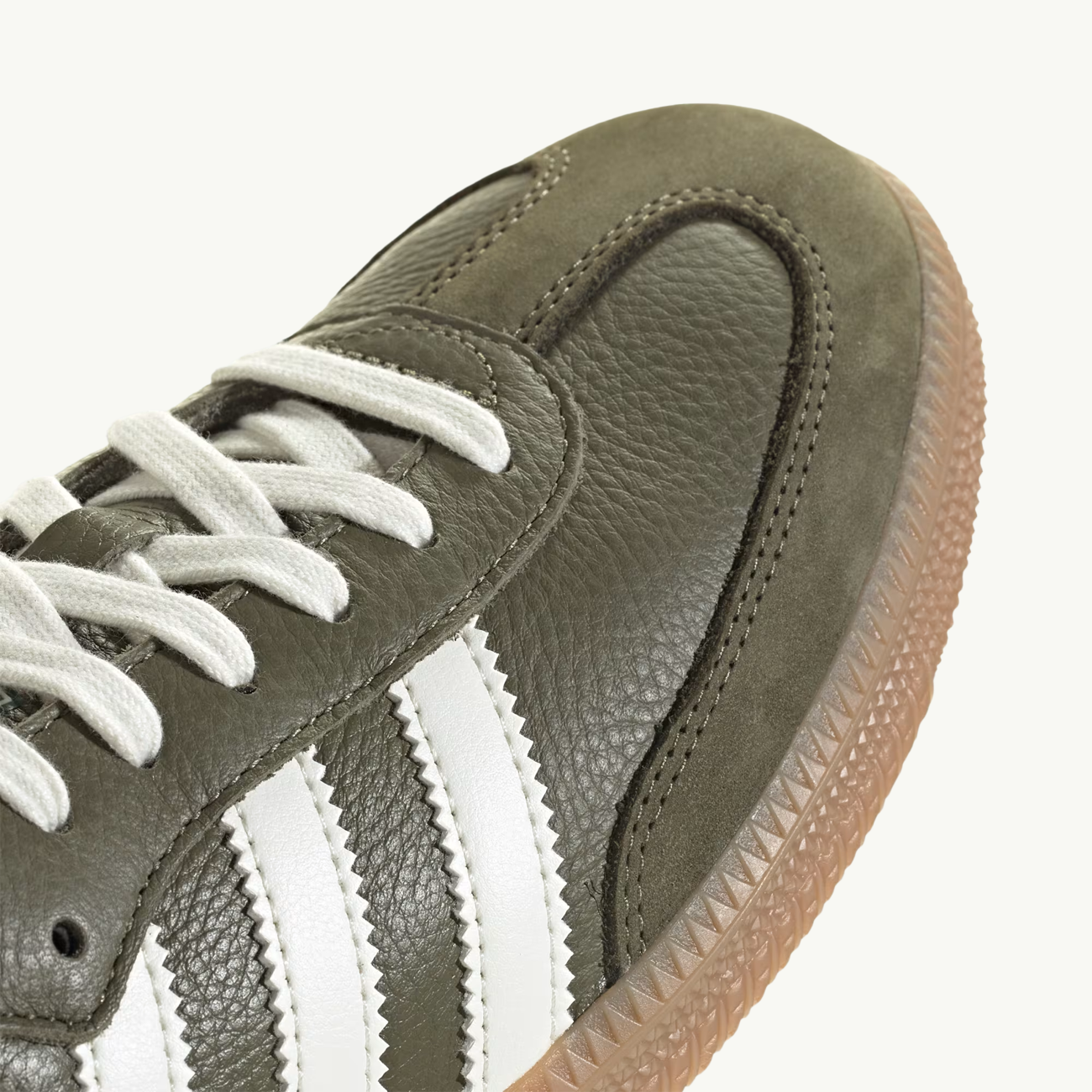 Samba OG - Medium Dark Khaki / Off White / Gum