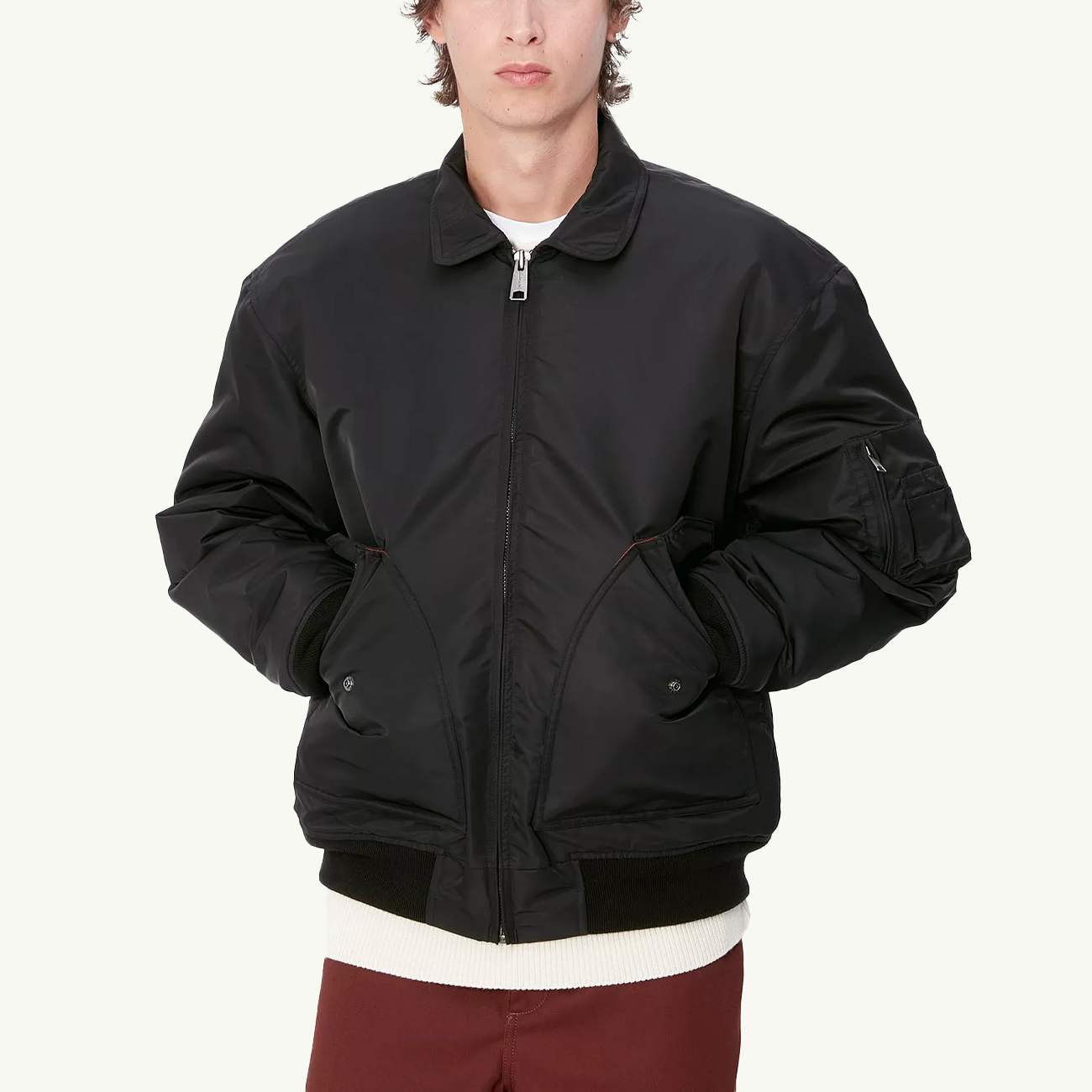 Olten Bomber - Black/Tumeric