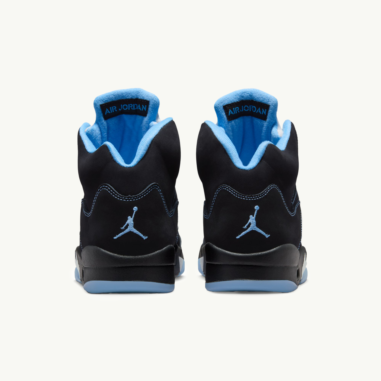 Air Jordan 5 Retro - Black/University Blue