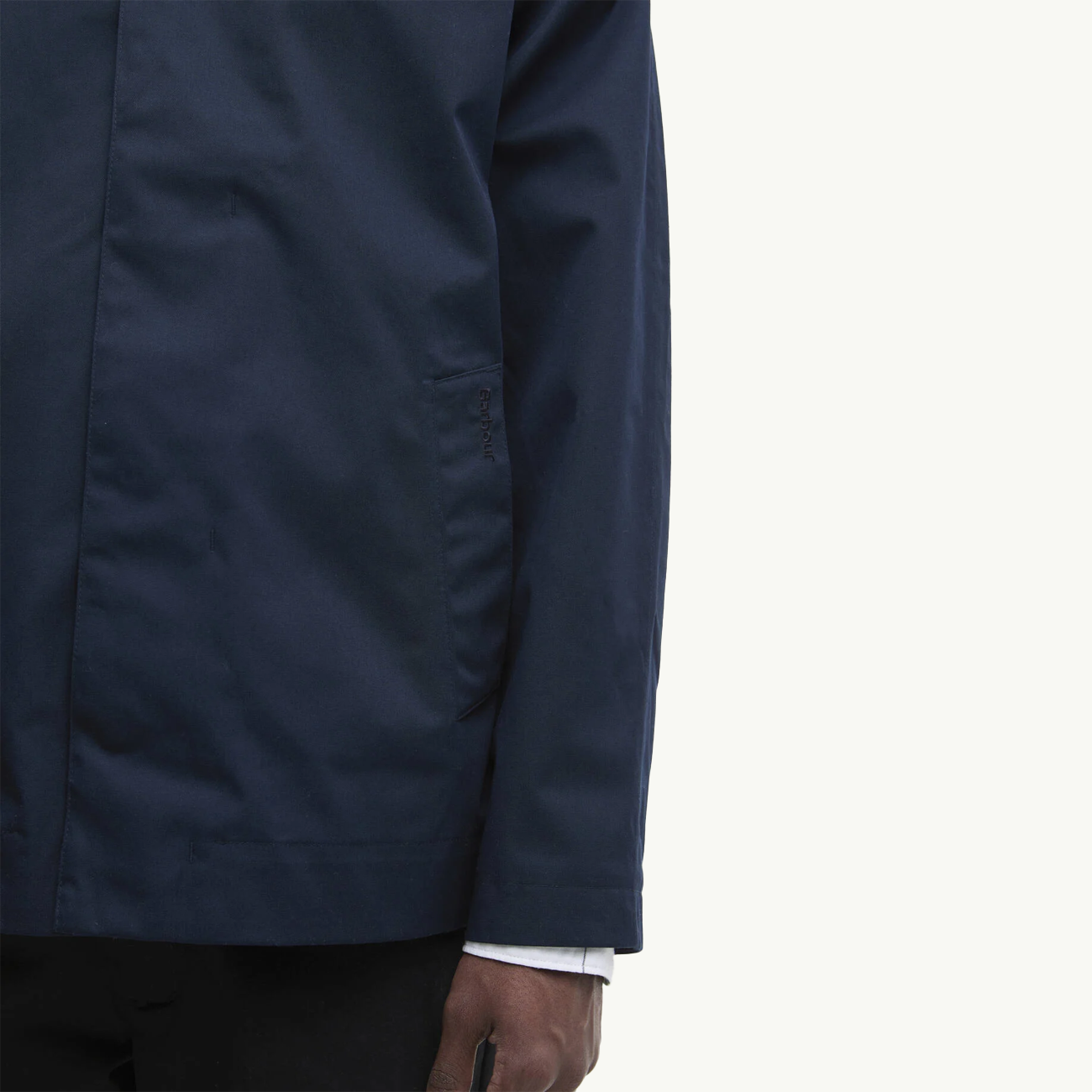 Short Rokig Waterproof Jacket - Navy/Highland Loch