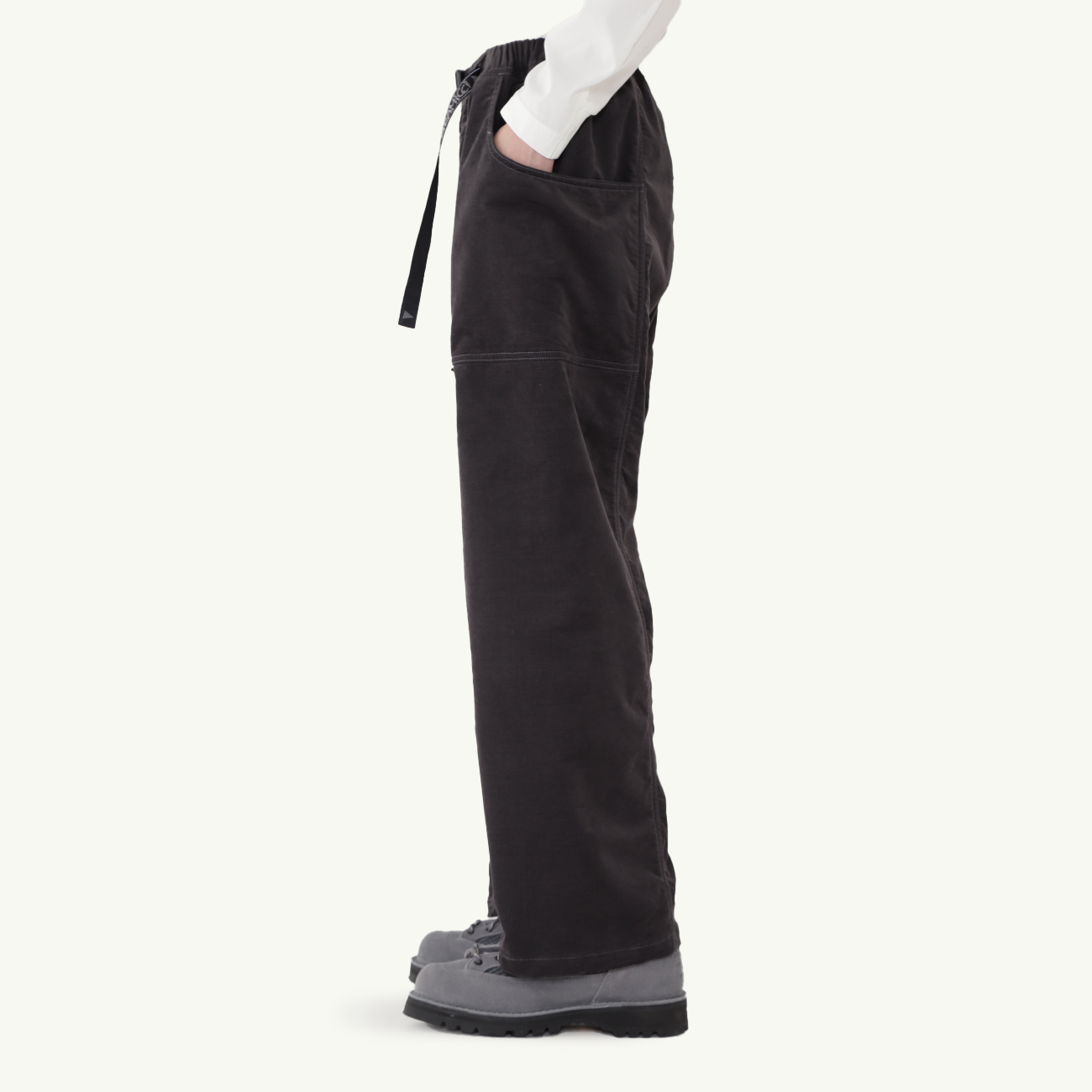 Gramicci x And Wander JQ Tape Corduroy Gadget Pant - Charcoal