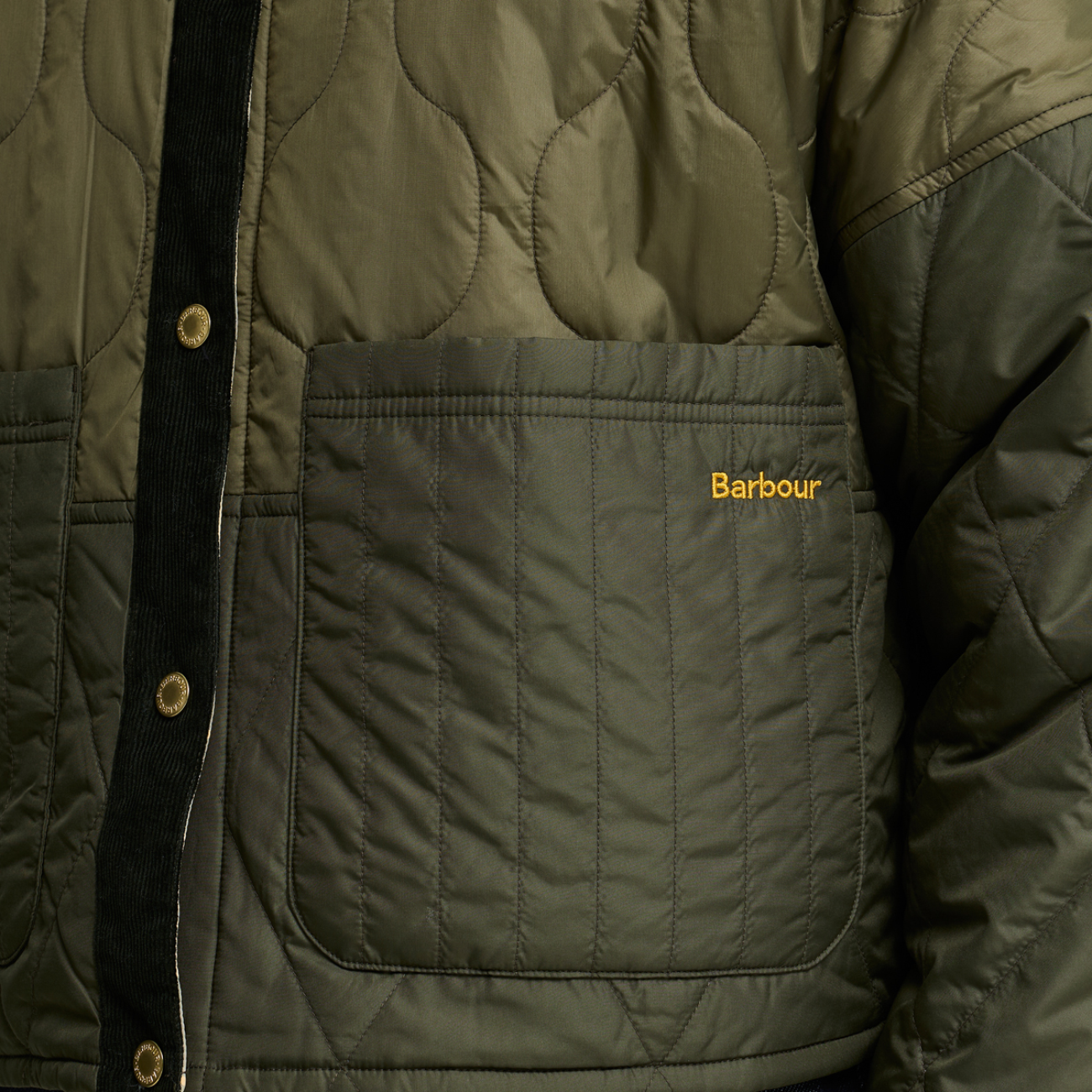 Ravenshill Reversible Quilted Jacket - Olive/Fern/Ancient