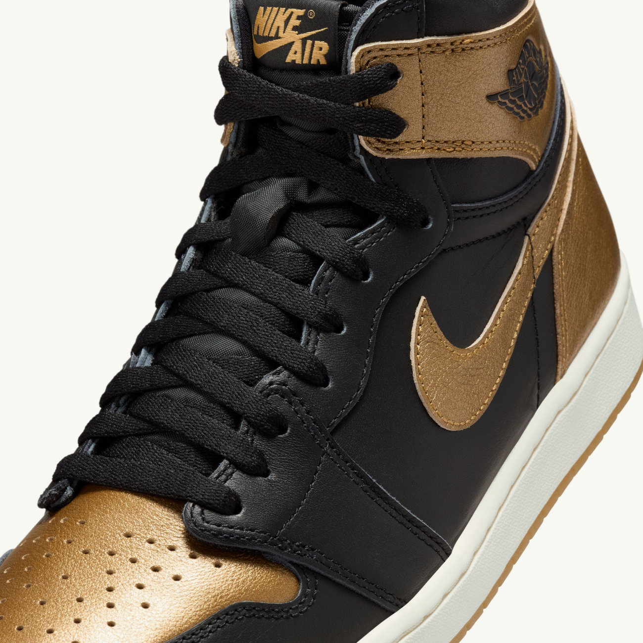 Area 51 Air Jordan Retro High OG 'Metallic Gold'