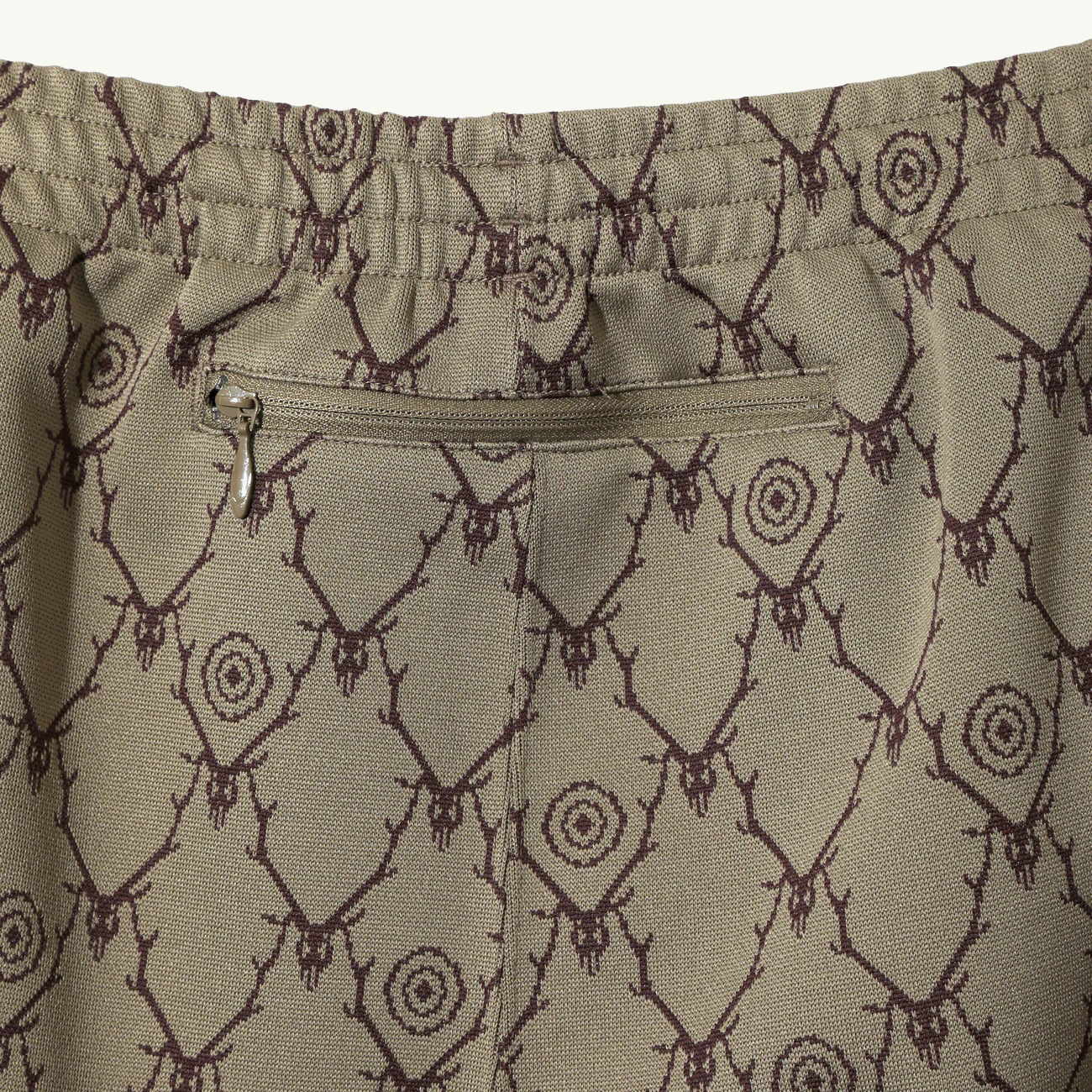 Trainer Pant Poly Jacquard - Khaki