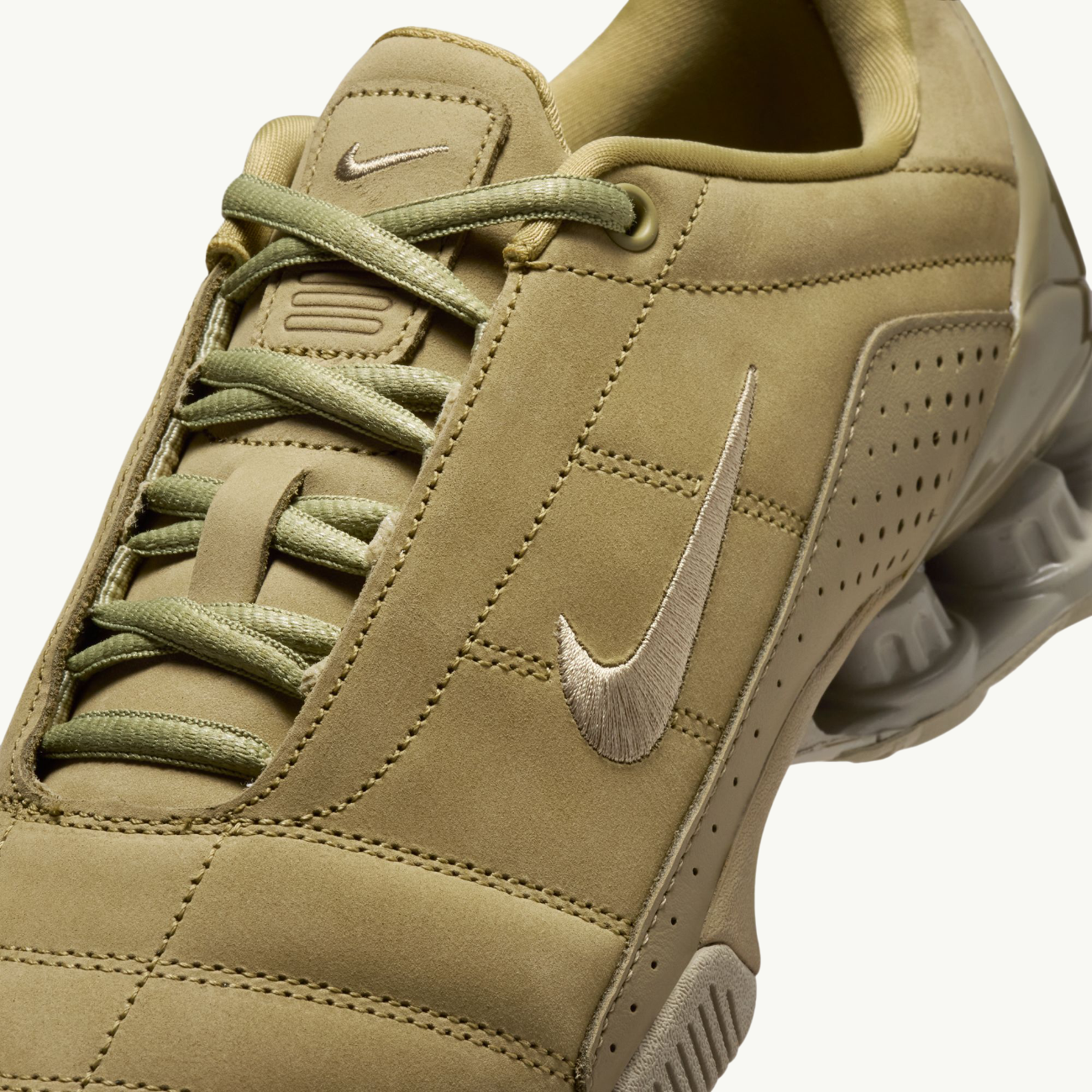 Women's Total 90 Shox Magia - Neutral Olive