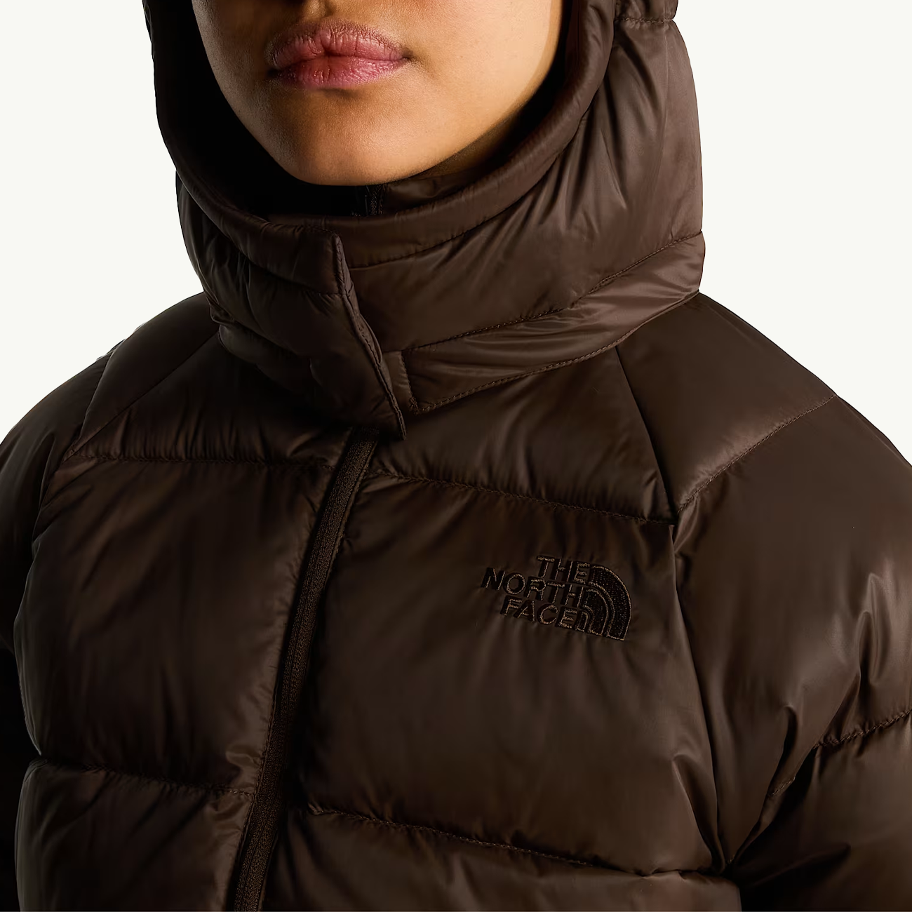 Women’s Hydrenalite City Down Hooded Jacket - Dark Chestnut