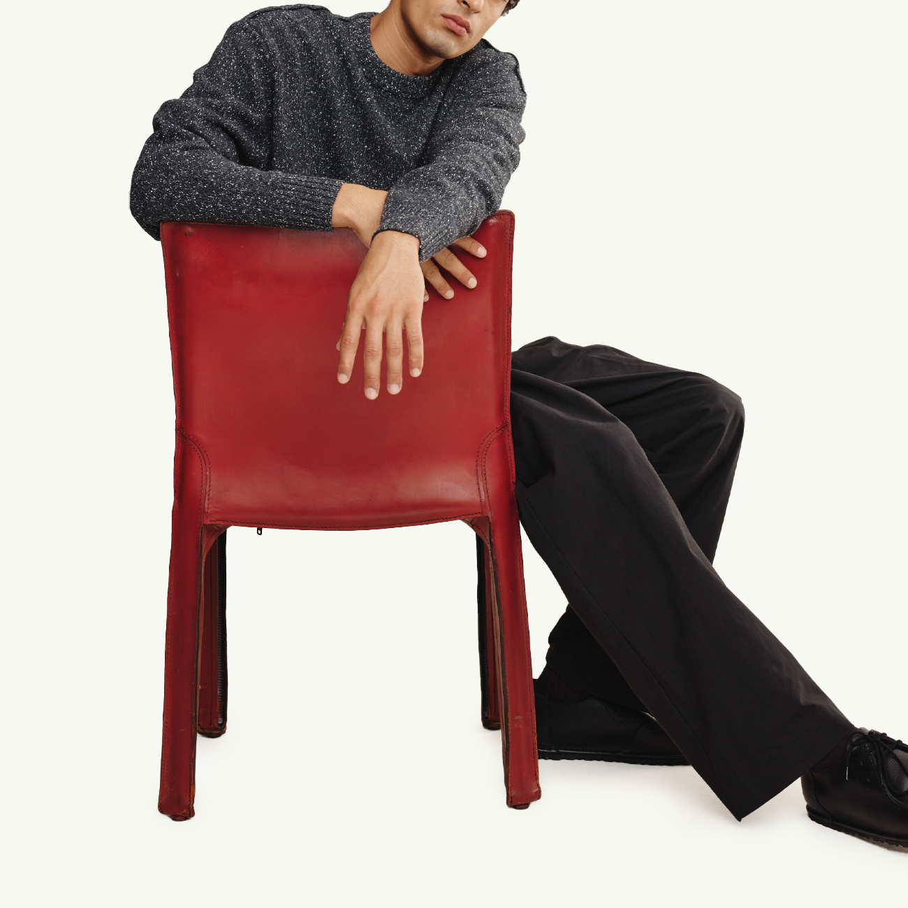 Dimitri Sweater - Charcoal Grain