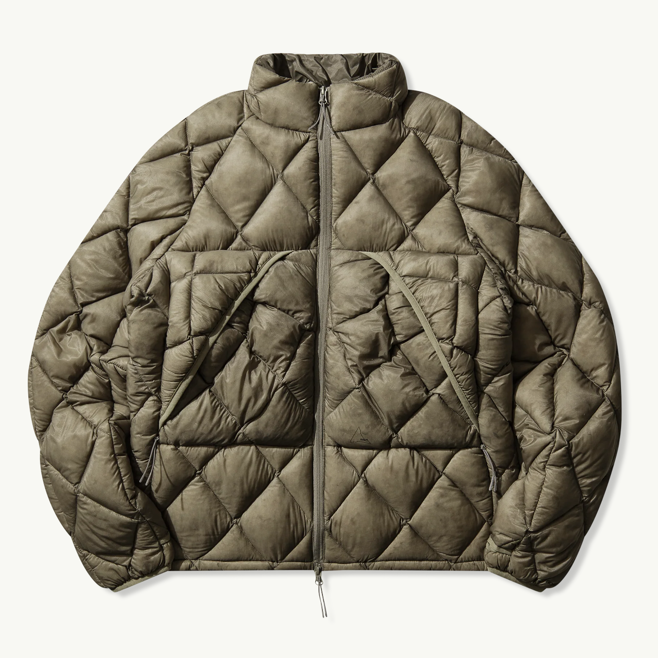 Nuna 800 Fill Power Hooded Down Jacket - Sage Green