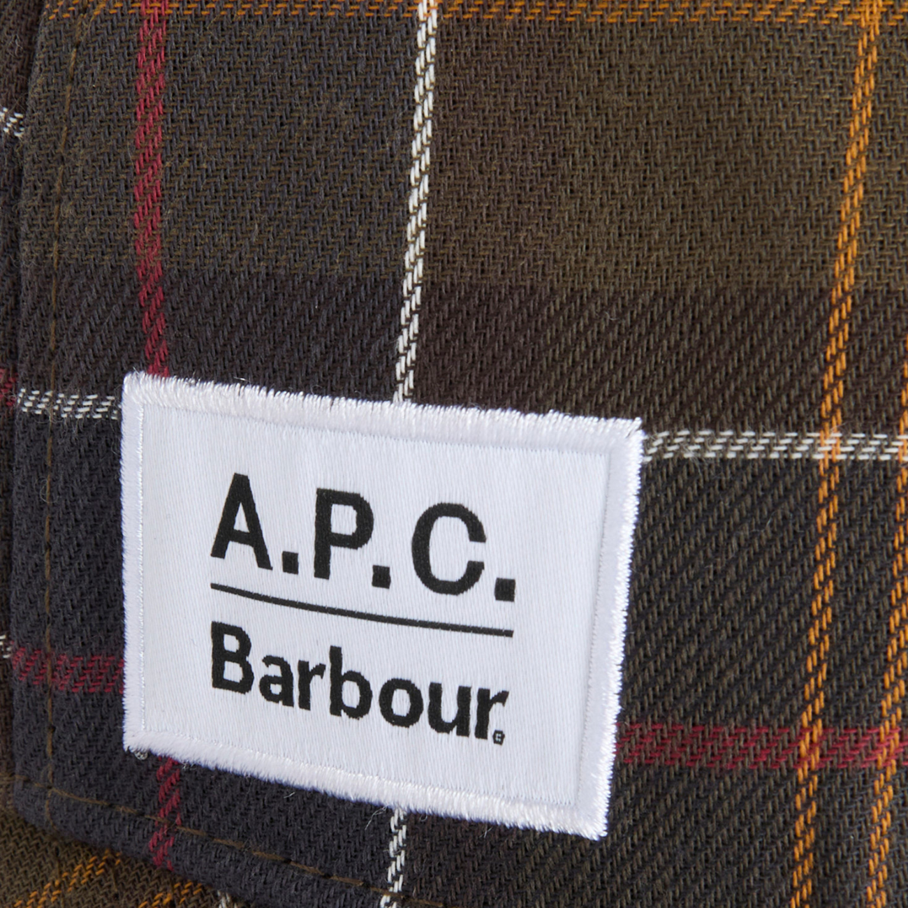 Barbour x A.P.C. Tartan Cap - Classic Tartan